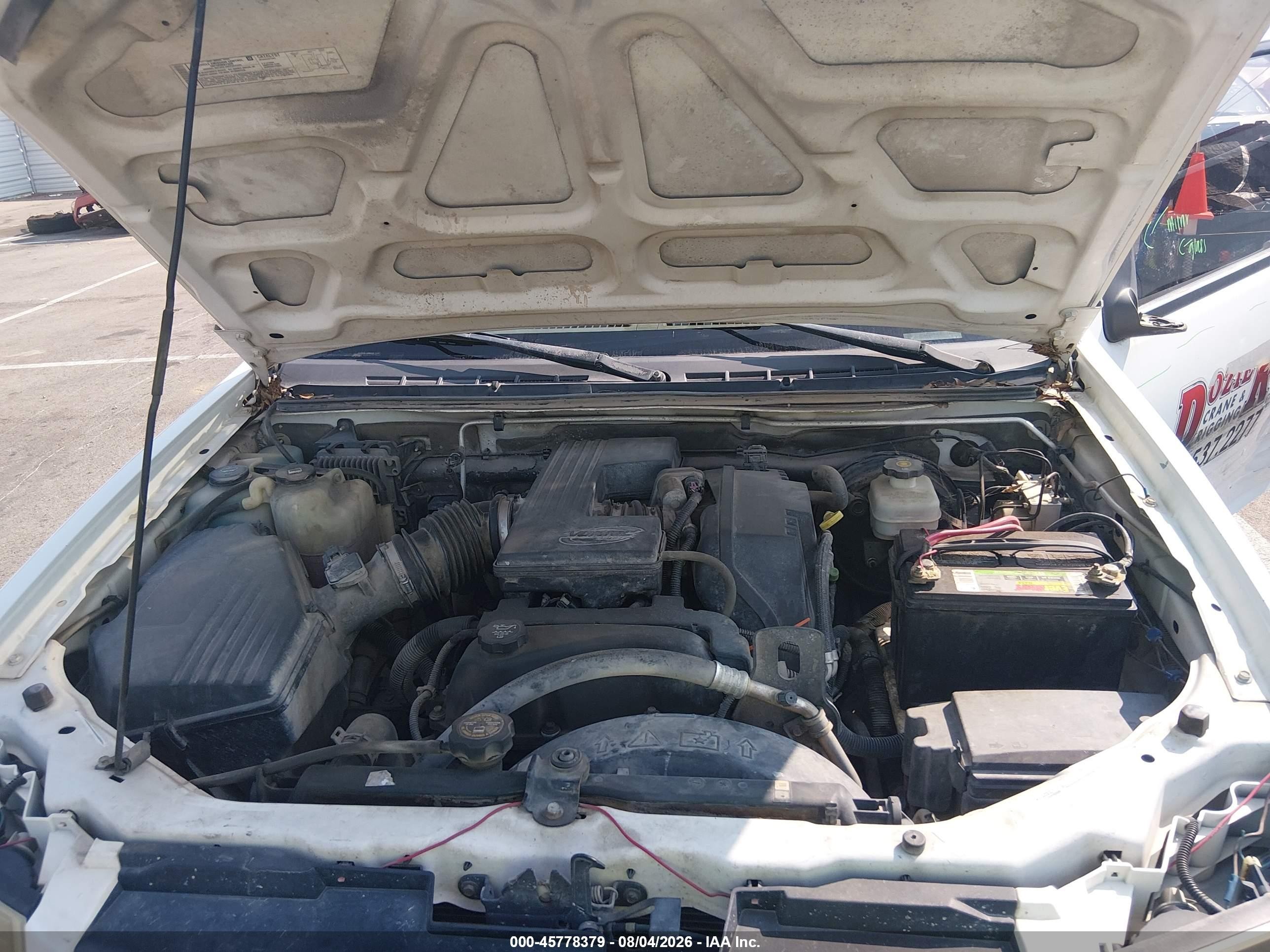 2005 Chevrolet Colorado Ls Белый vin: 1GCCS196258151063