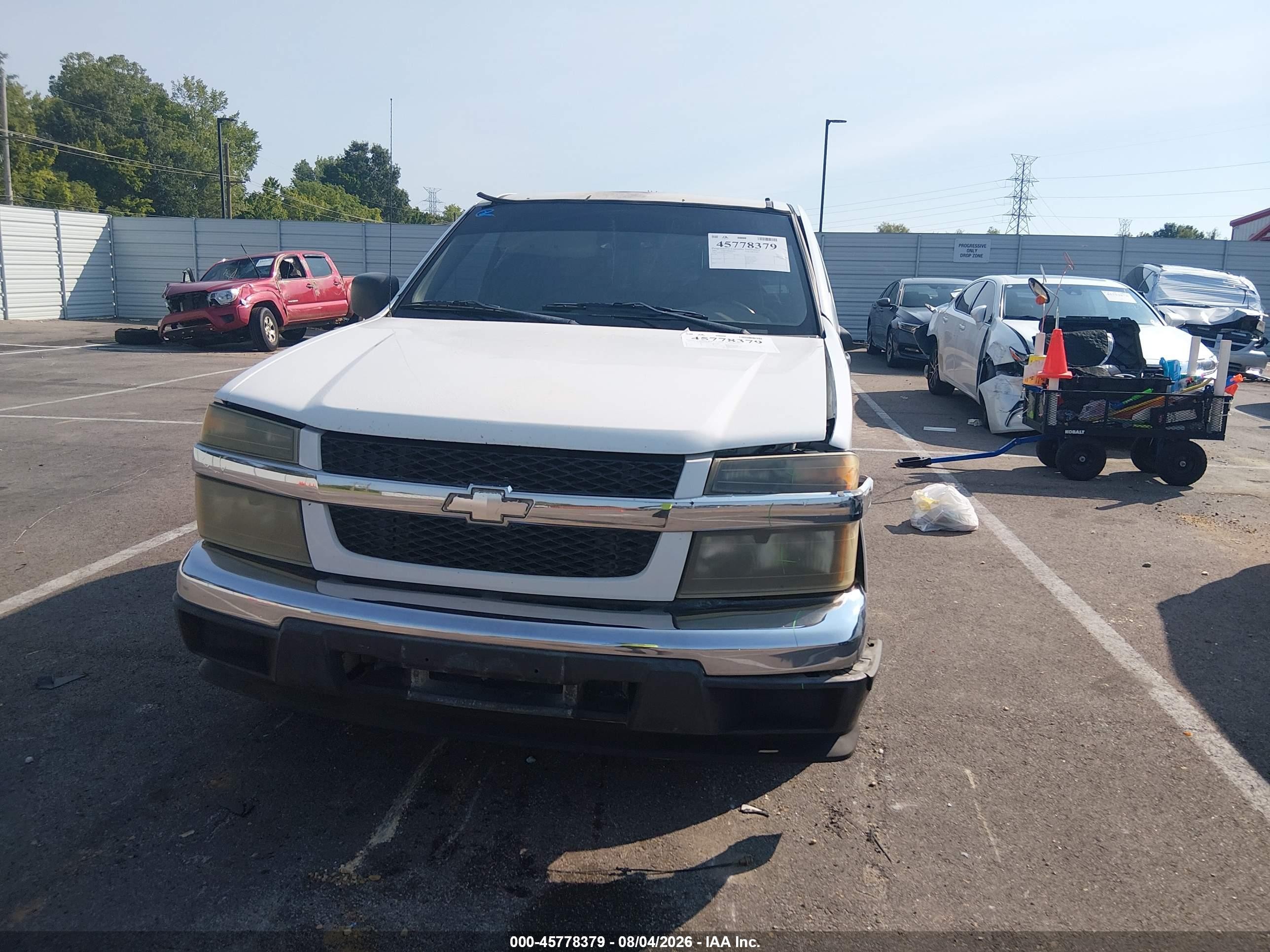 2005 Chevrolet Colorado Ls Белый vin: 1GCCS196258151063