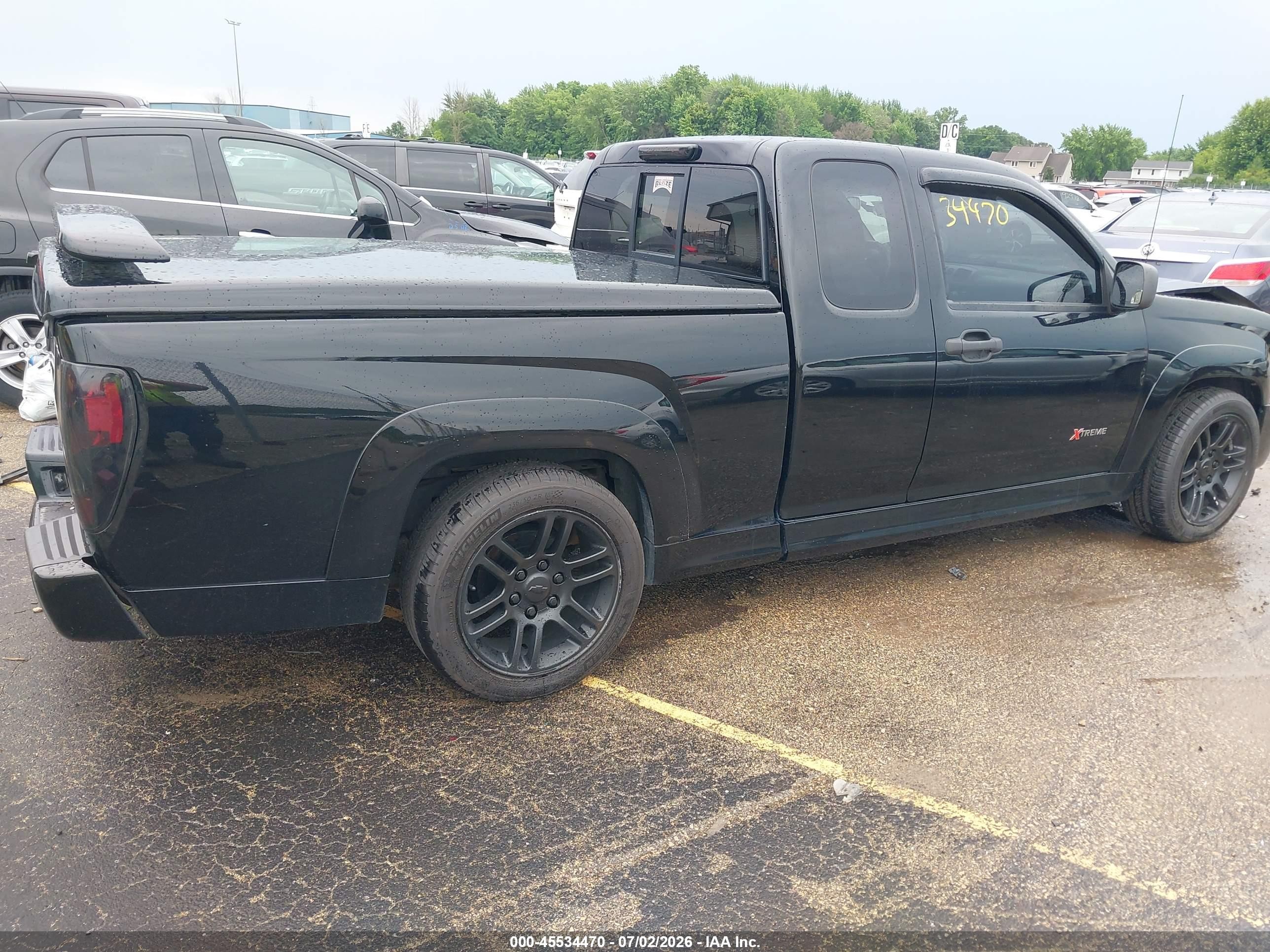 2005 Chevrolet Colorado Ls Black vin: 1GCCS196258181132
