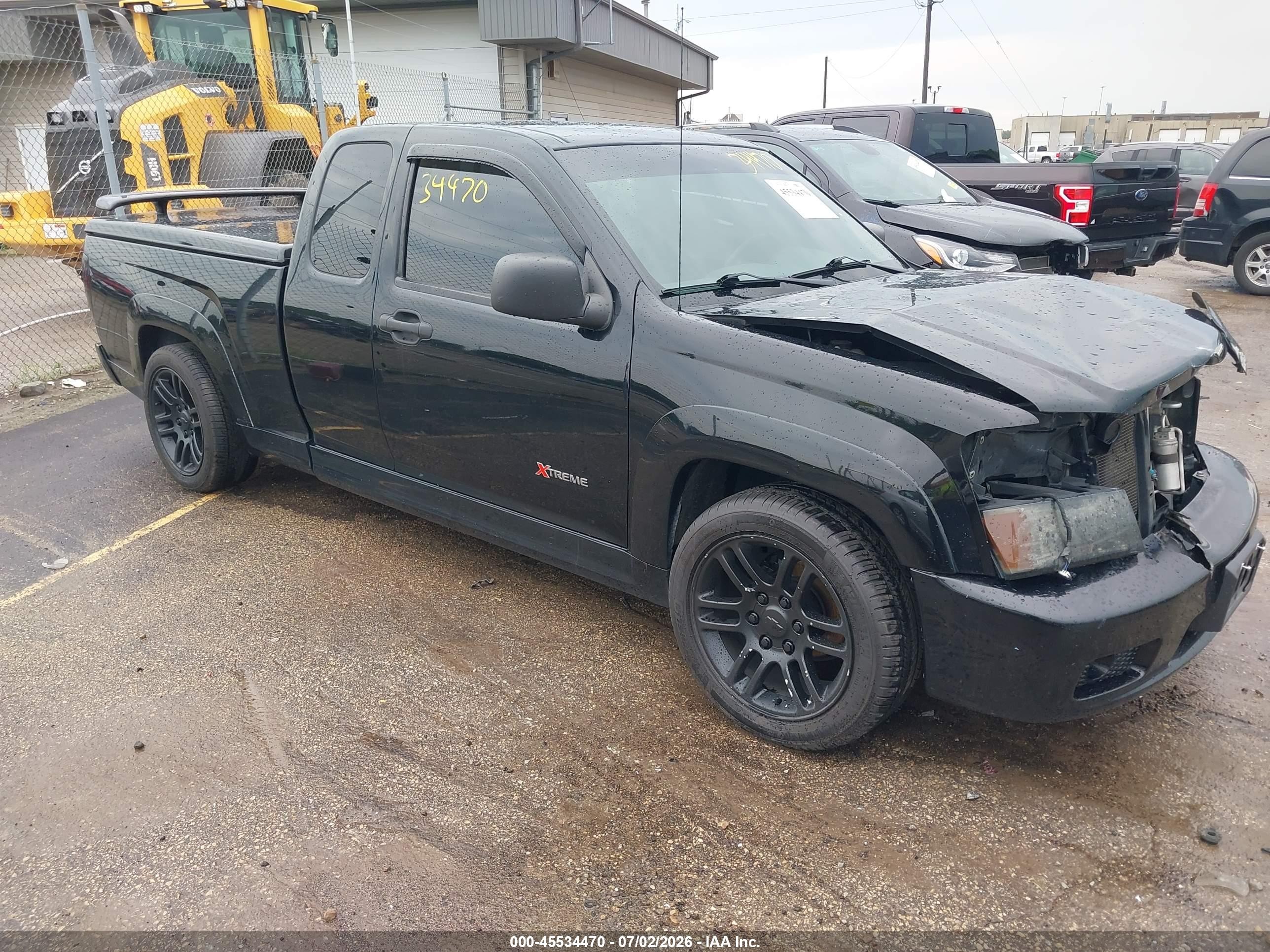 2005 Chevrolet Colorado Ls Black vin: 1GCCS196258181132