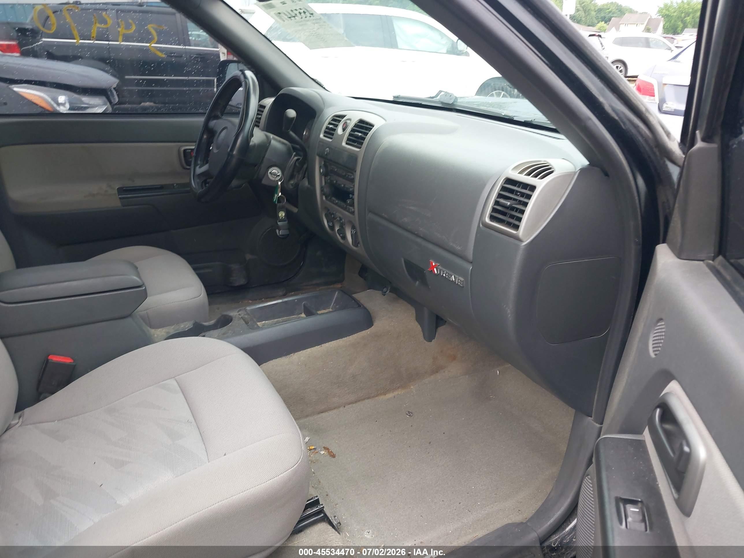2005 Chevrolet Colorado Ls Black vin: 1GCCS196258181132