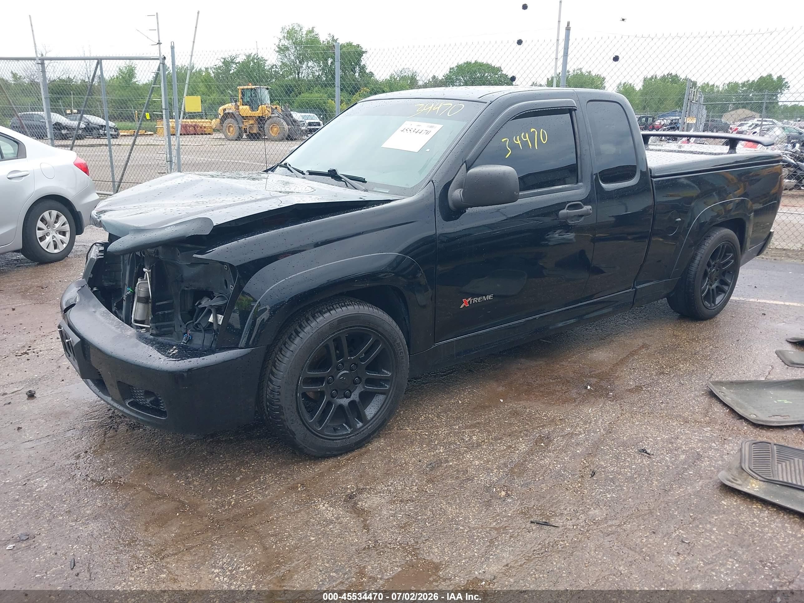 2005 Chevrolet Colorado Ls Black vin: 1GCCS196258181132