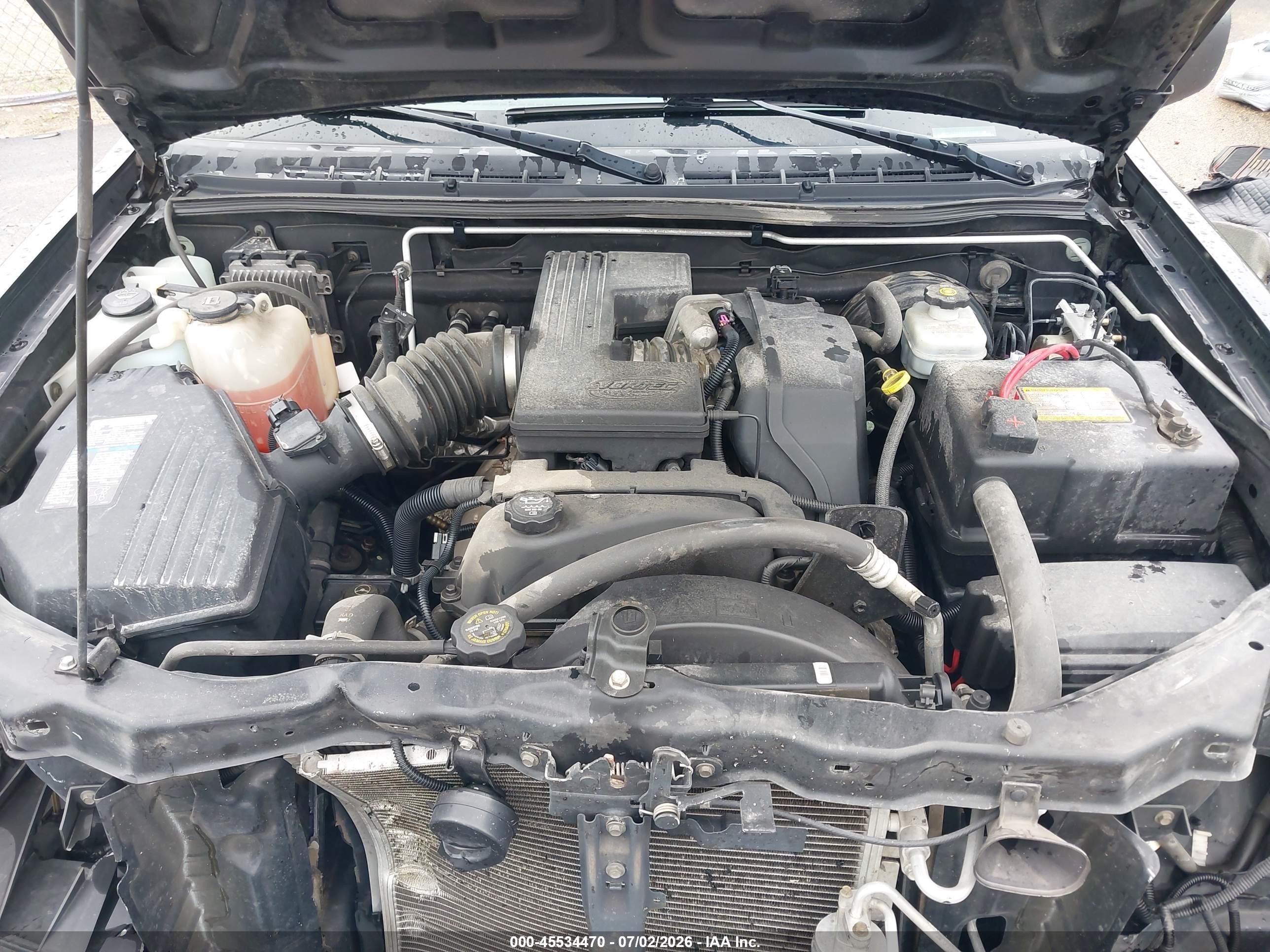 2005 Chevrolet Colorado Ls Black vin: 1GCCS196258181132