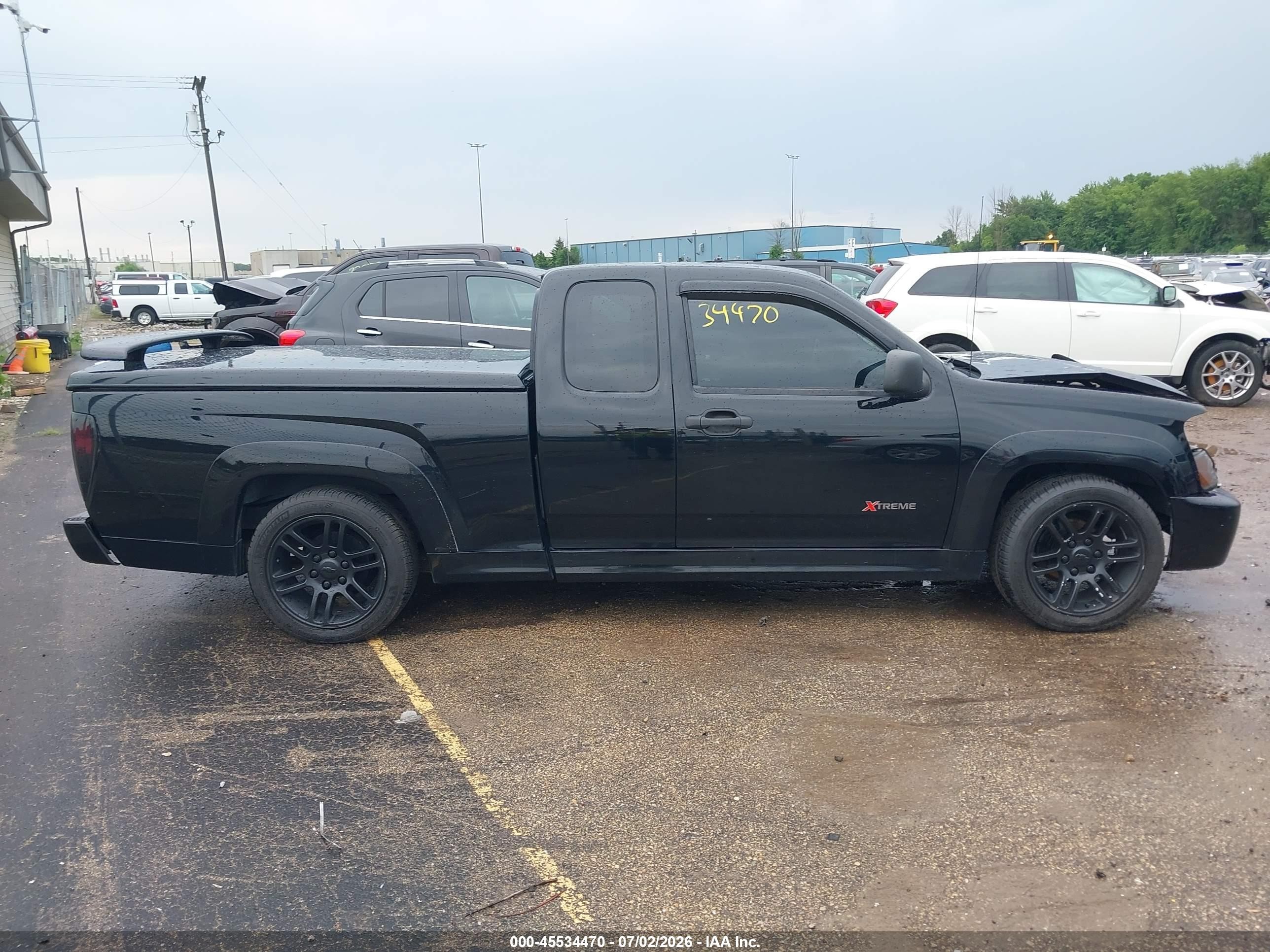 2005 Chevrolet Colorado Ls Black vin: 1GCCS196258181132