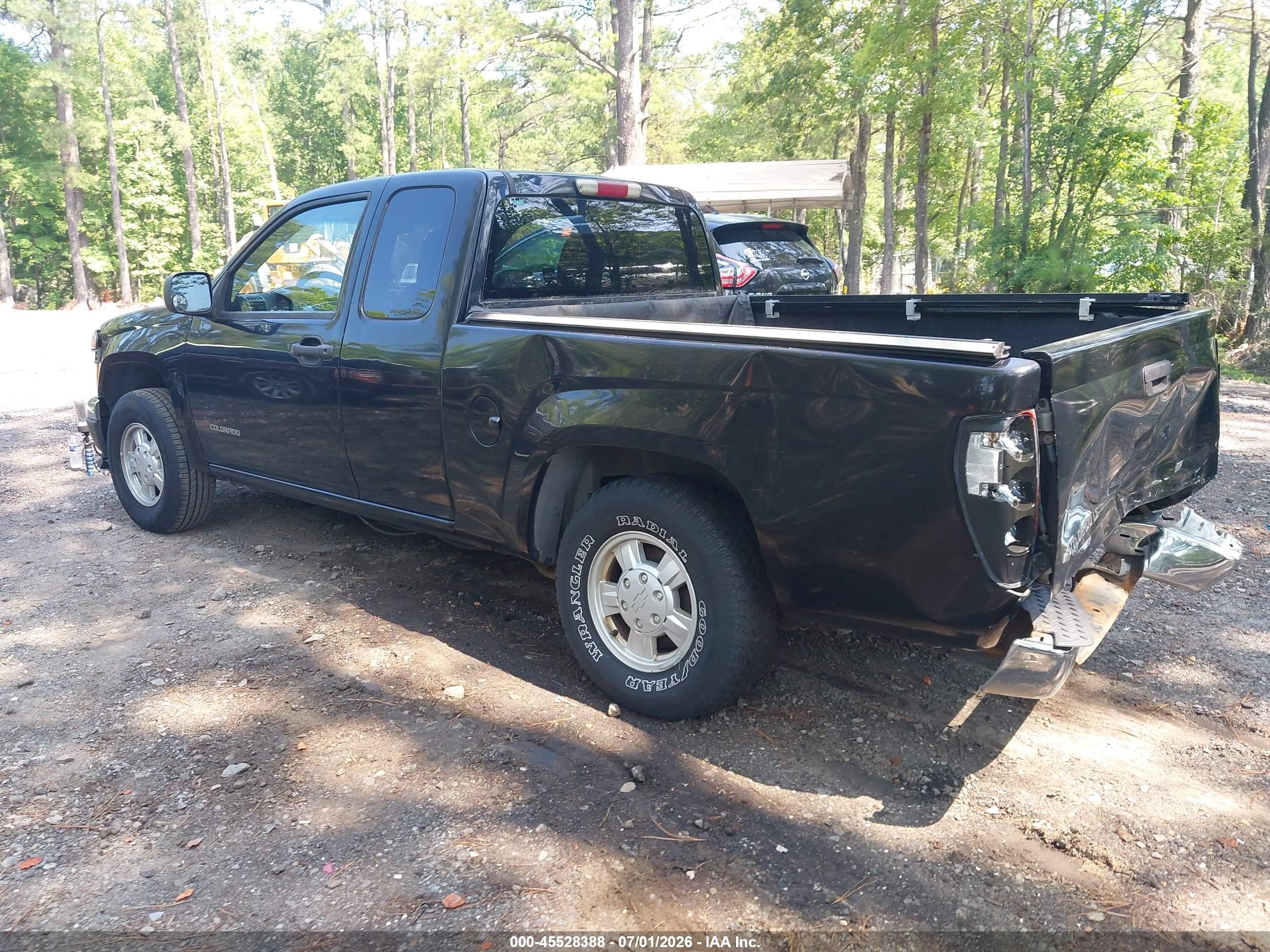 2004 Chevrolet Colorado   Black vin: 1GCCS196348222446