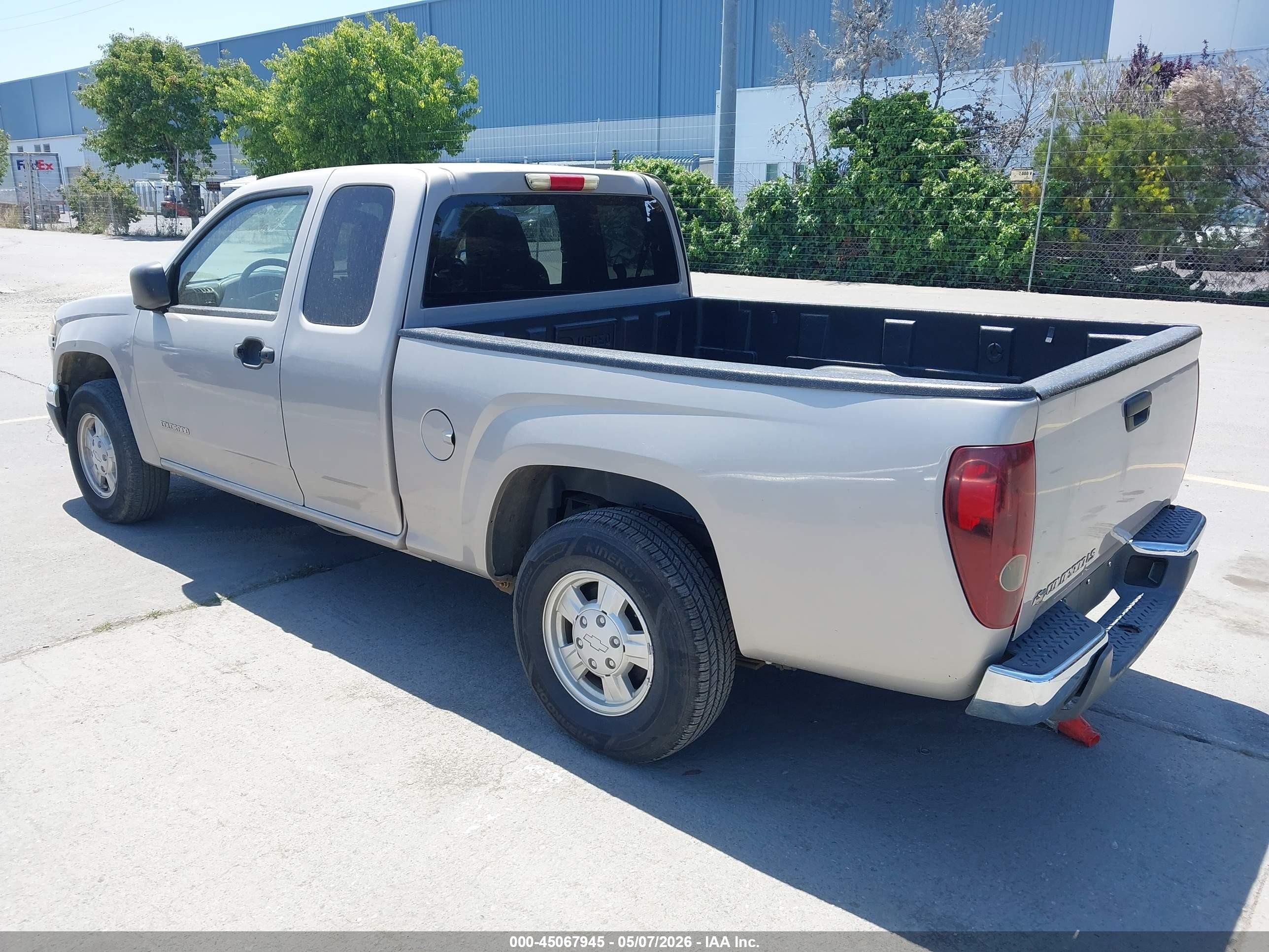 2004 Chevrolet Colorado Ls Beige vin: 1GCCS196448153976