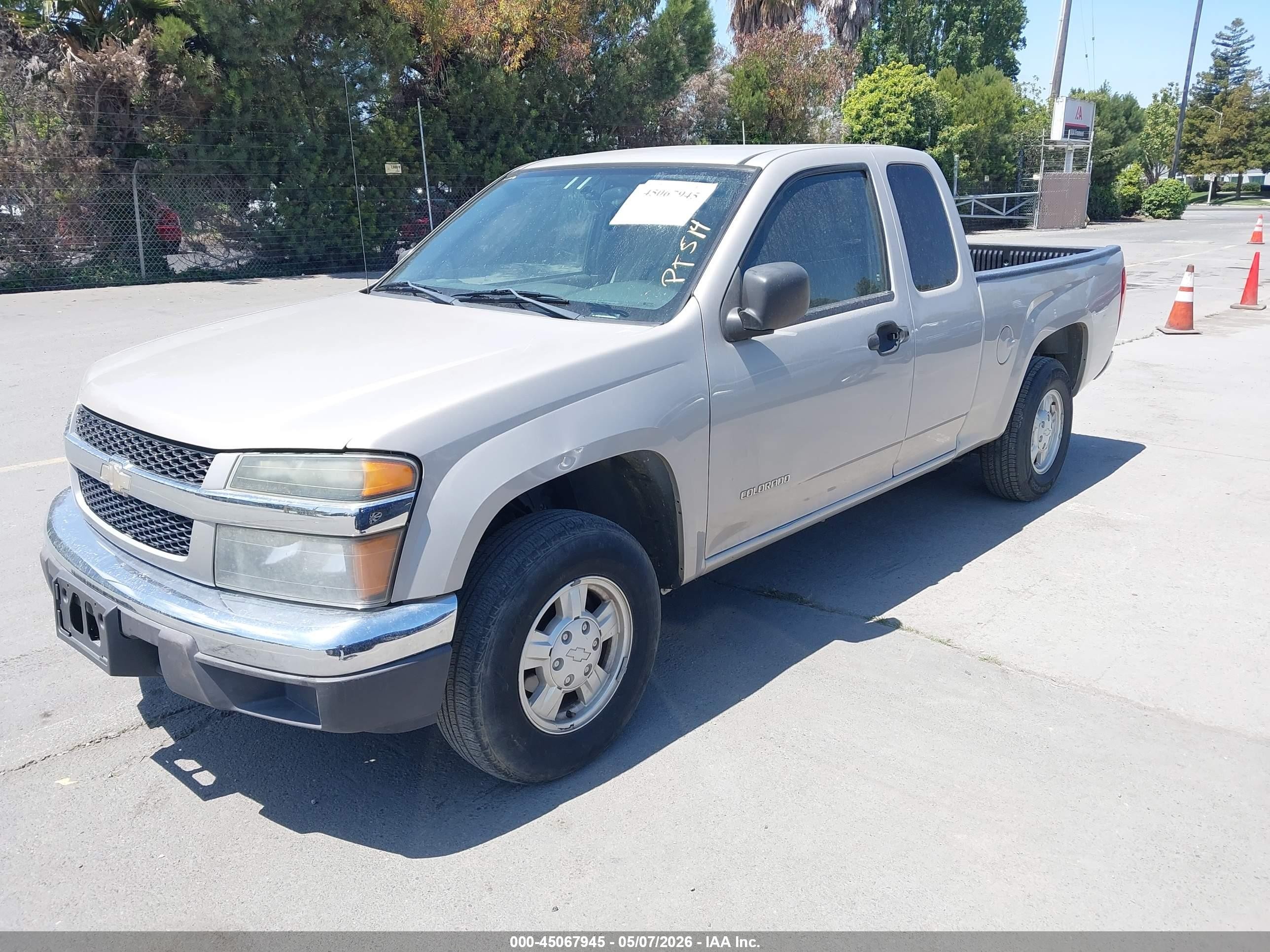 2004 Chevrolet Colorado Ls Beige vin: 1GCCS196448153976