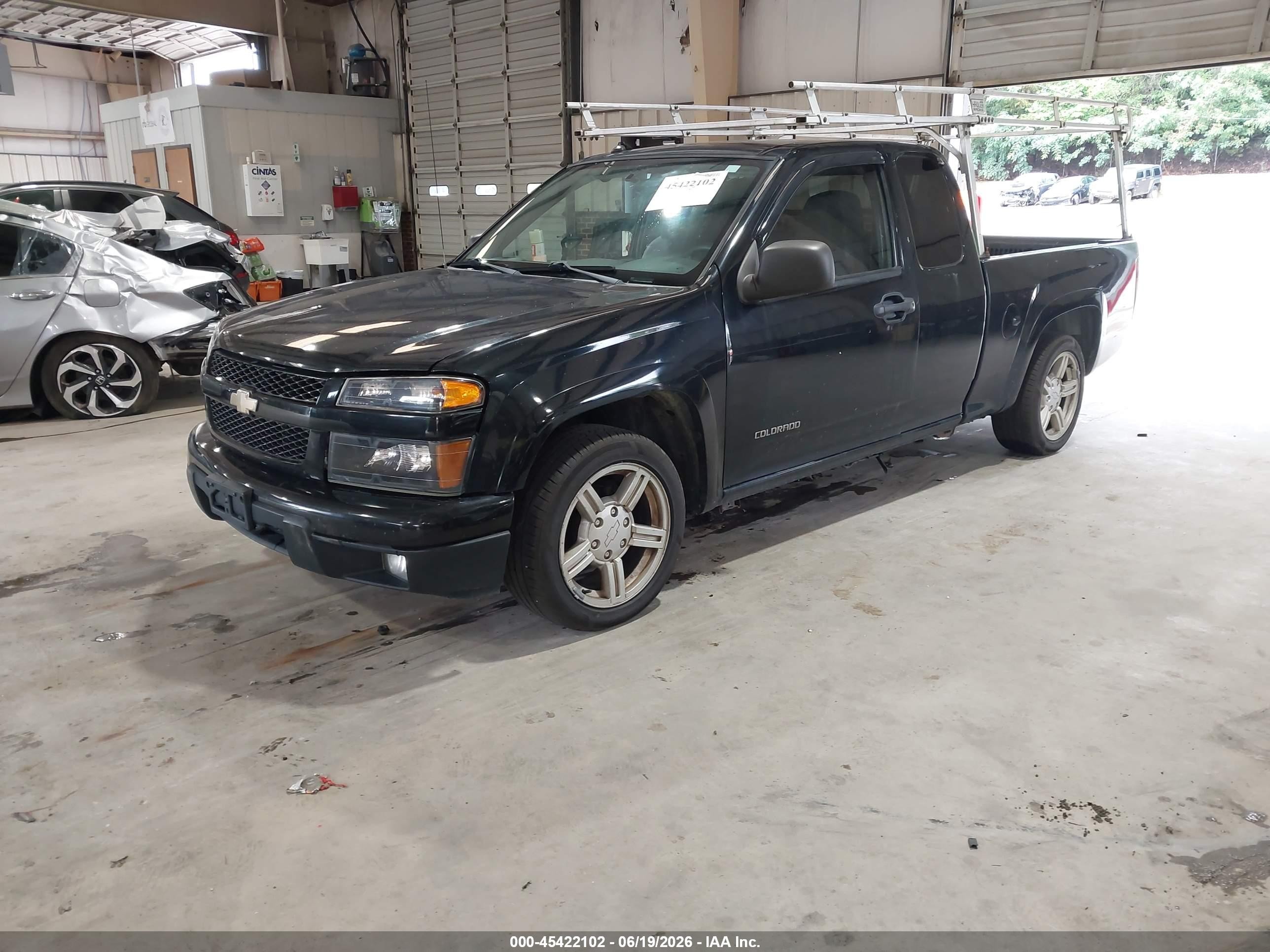 2004 Chevrolet Colorado Ls Black vin: 1GCCS196648120865