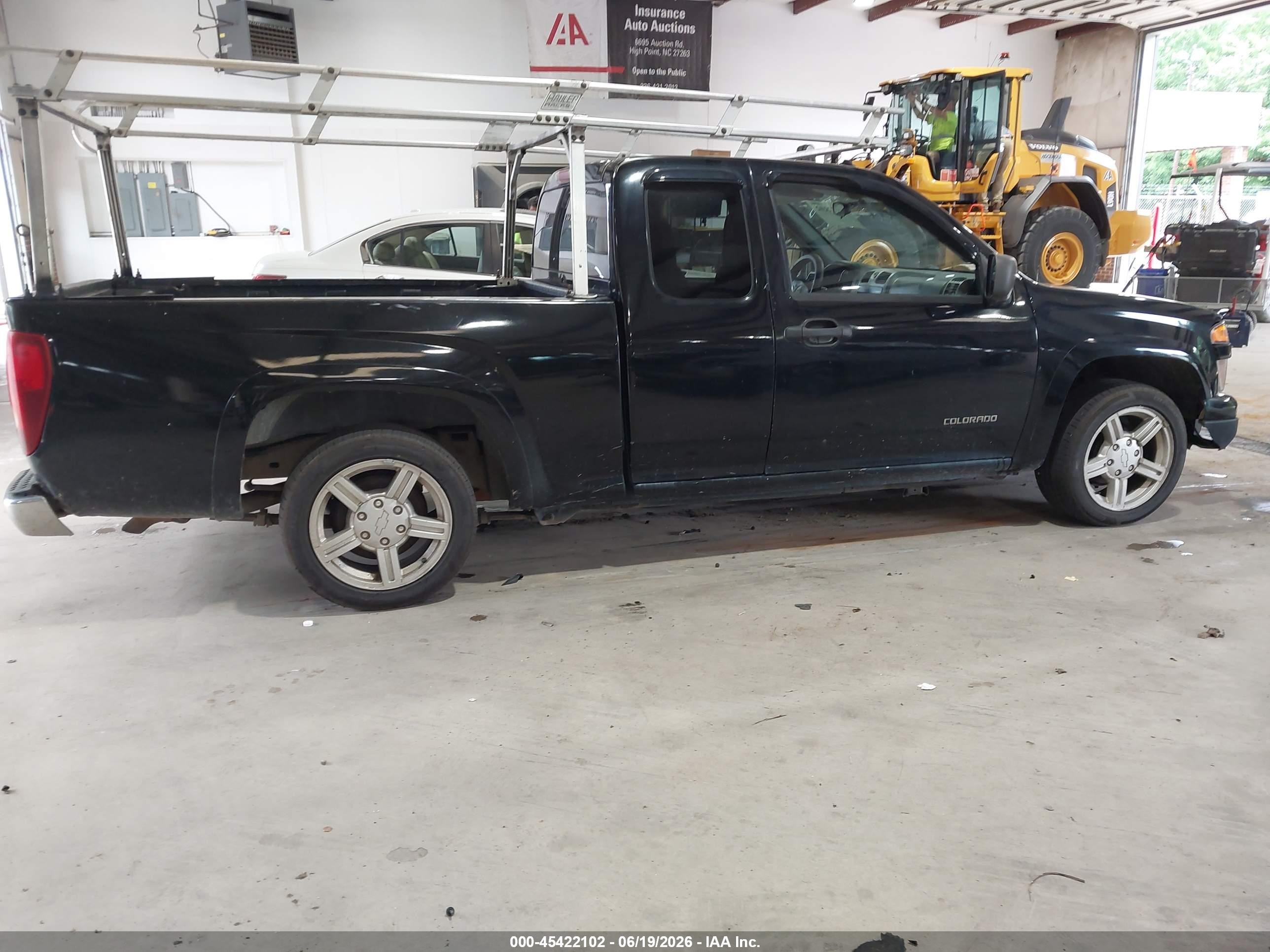 2004 Chevrolet Colorado Ls Black vin: 1GCCS196648120865