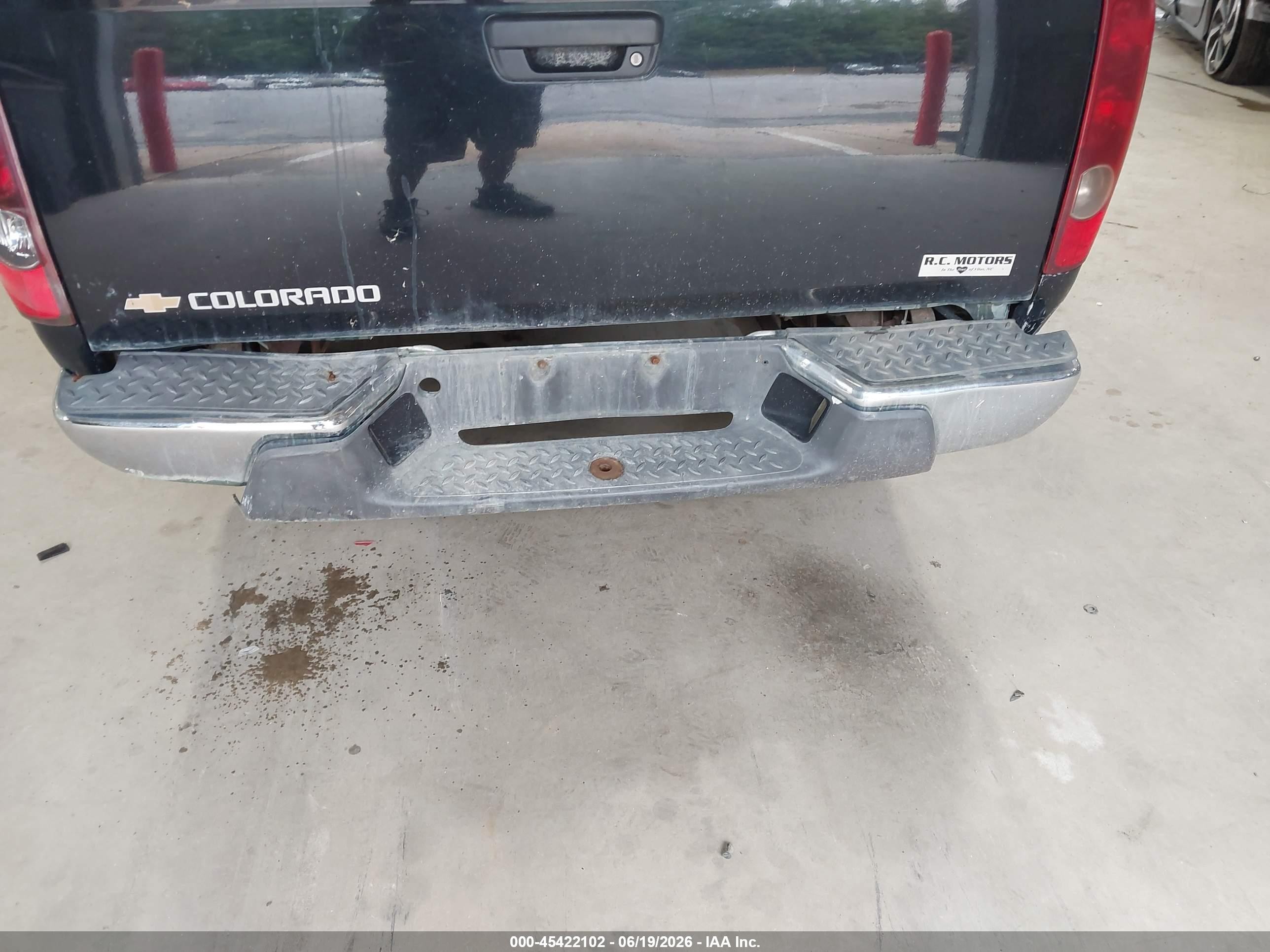 2004 Chevrolet Colorado Ls Black vin: 1GCCS196648120865