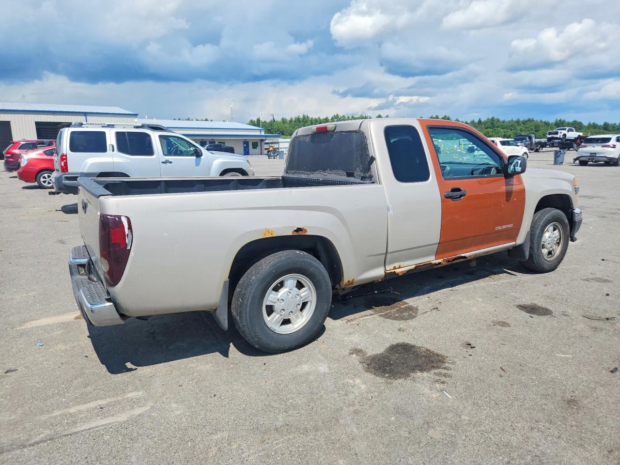 2004 Chevrolet Colorado Gold vin: 1GCCS196648145510