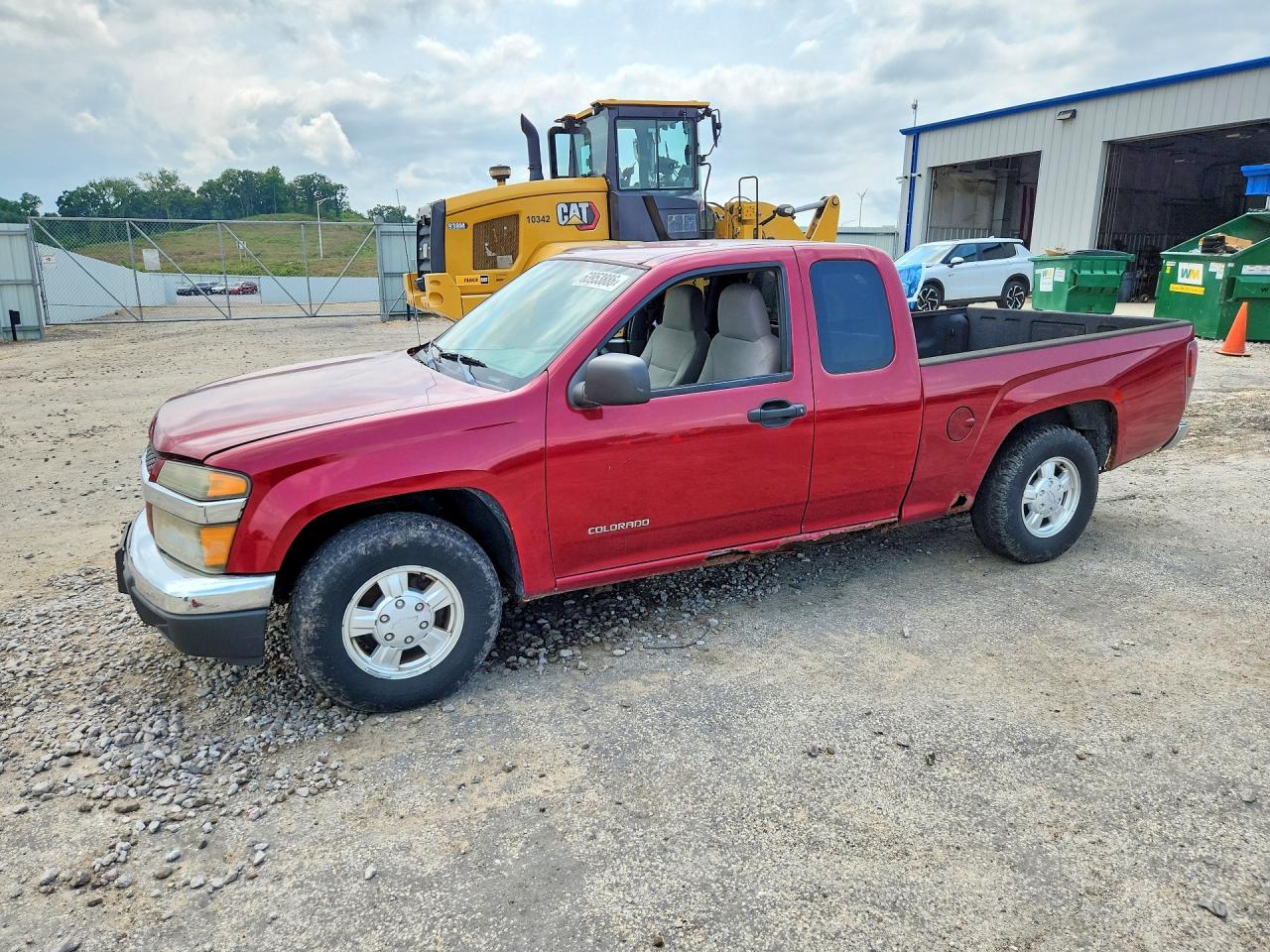 2005 Chevrolet Colorado Maroon vin: 1GCCS196658106773