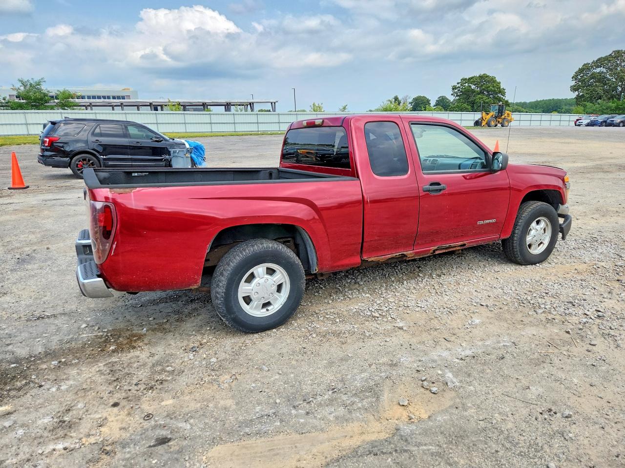 2005 Chevrolet Colorado Maroon vin: 1GCCS196658106773
