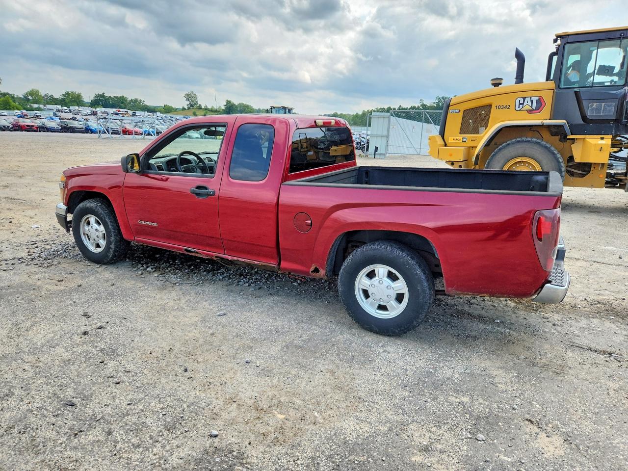 2005 Chevrolet Colorado Maroon vin: 1GCCS196658106773