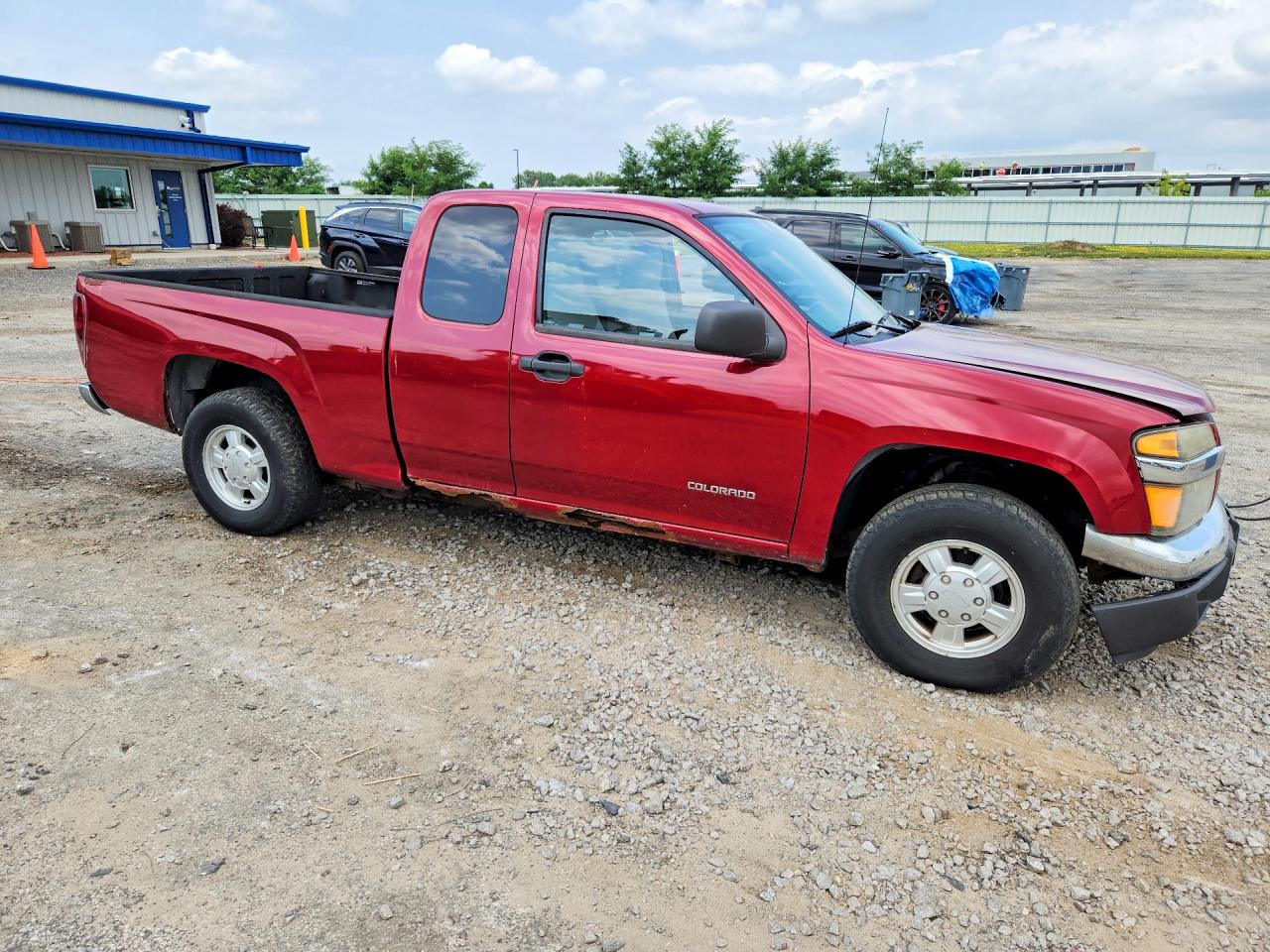 2005 Chevrolet Colorado Maroon vin: 1GCCS196658106773