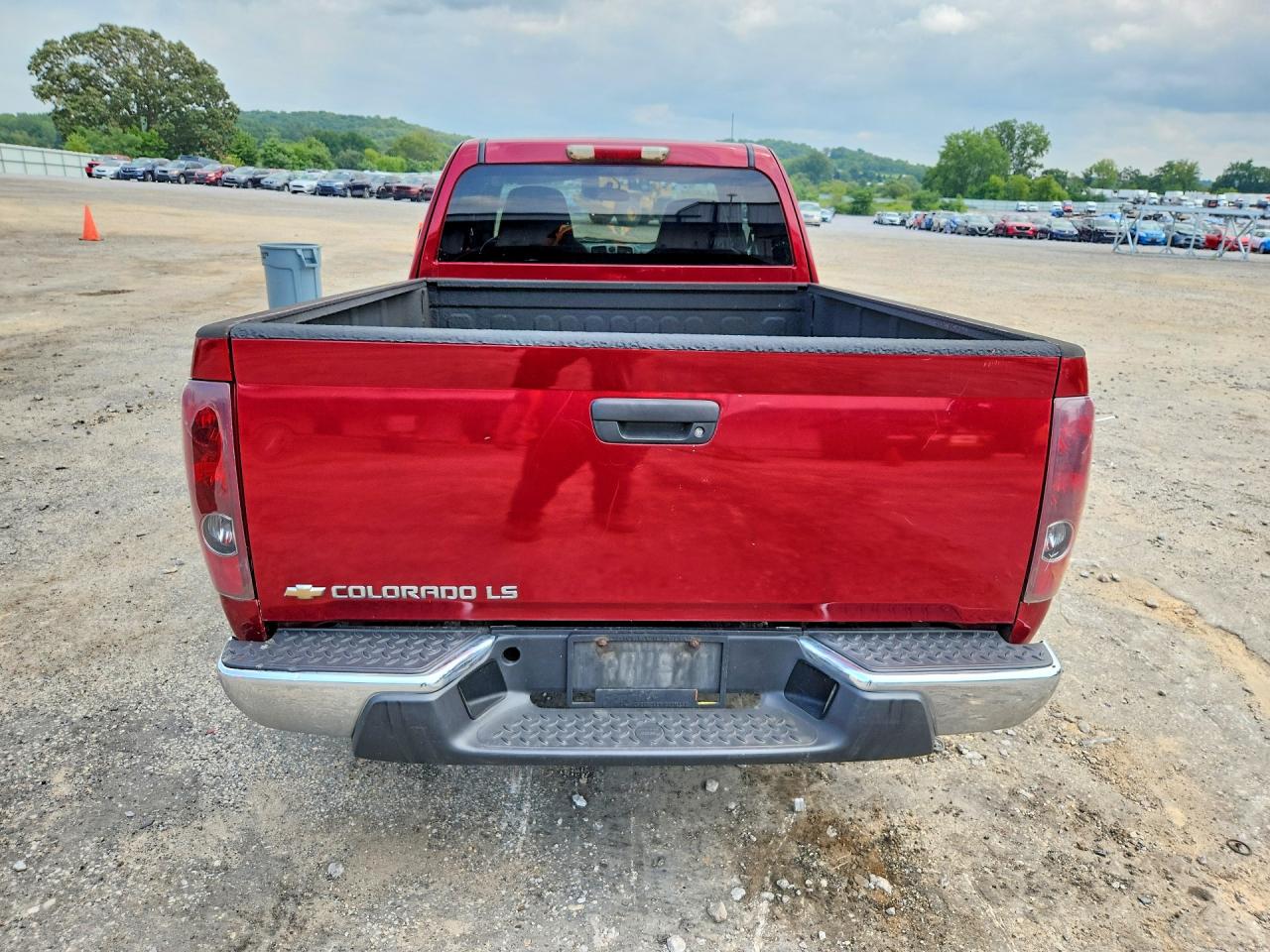 2005 Chevrolet Colorado Maroon vin: 1GCCS196658106773