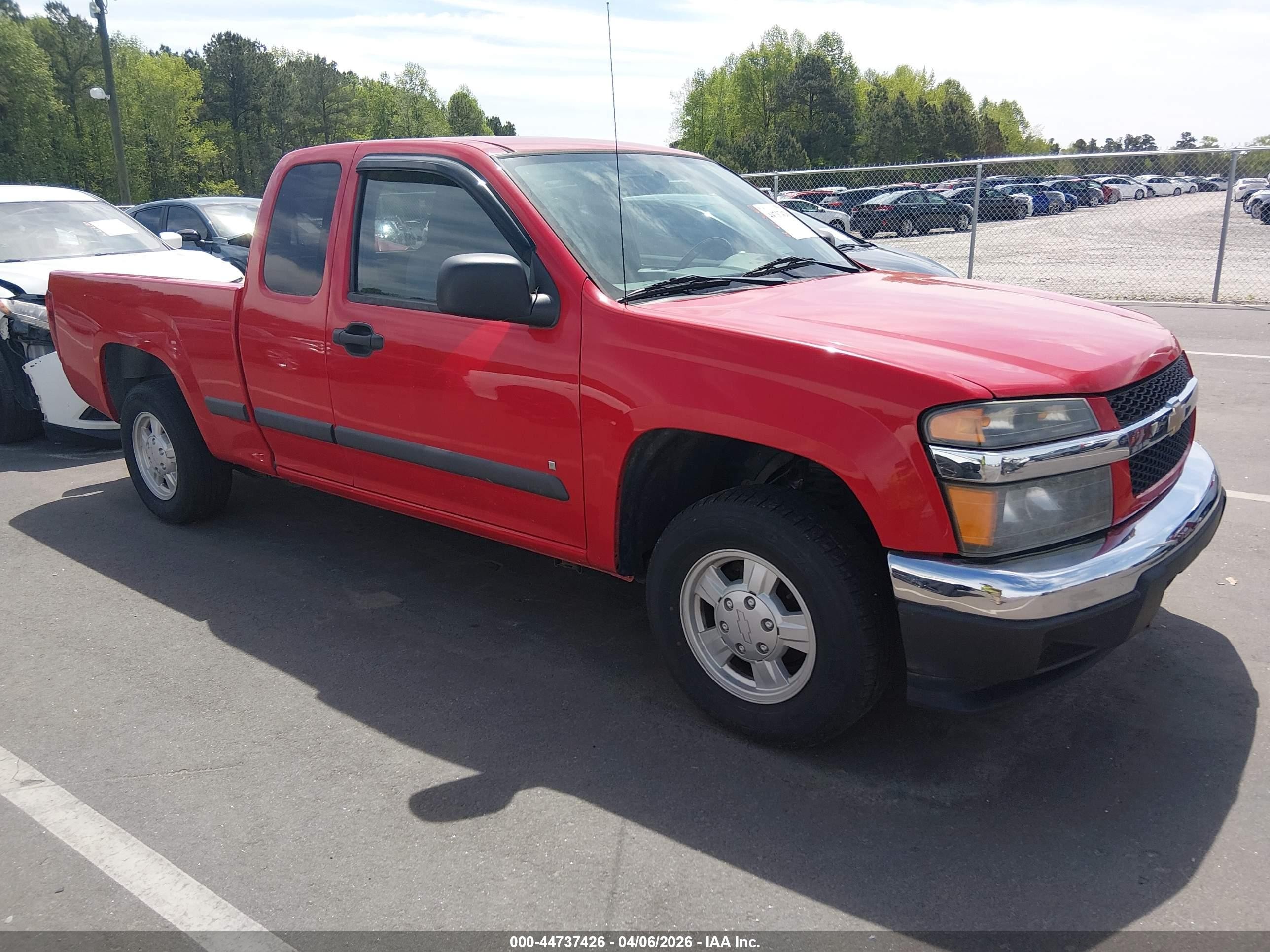 2006 Chevrolet Colorado Lt Red vin: 1GCCS196668309082