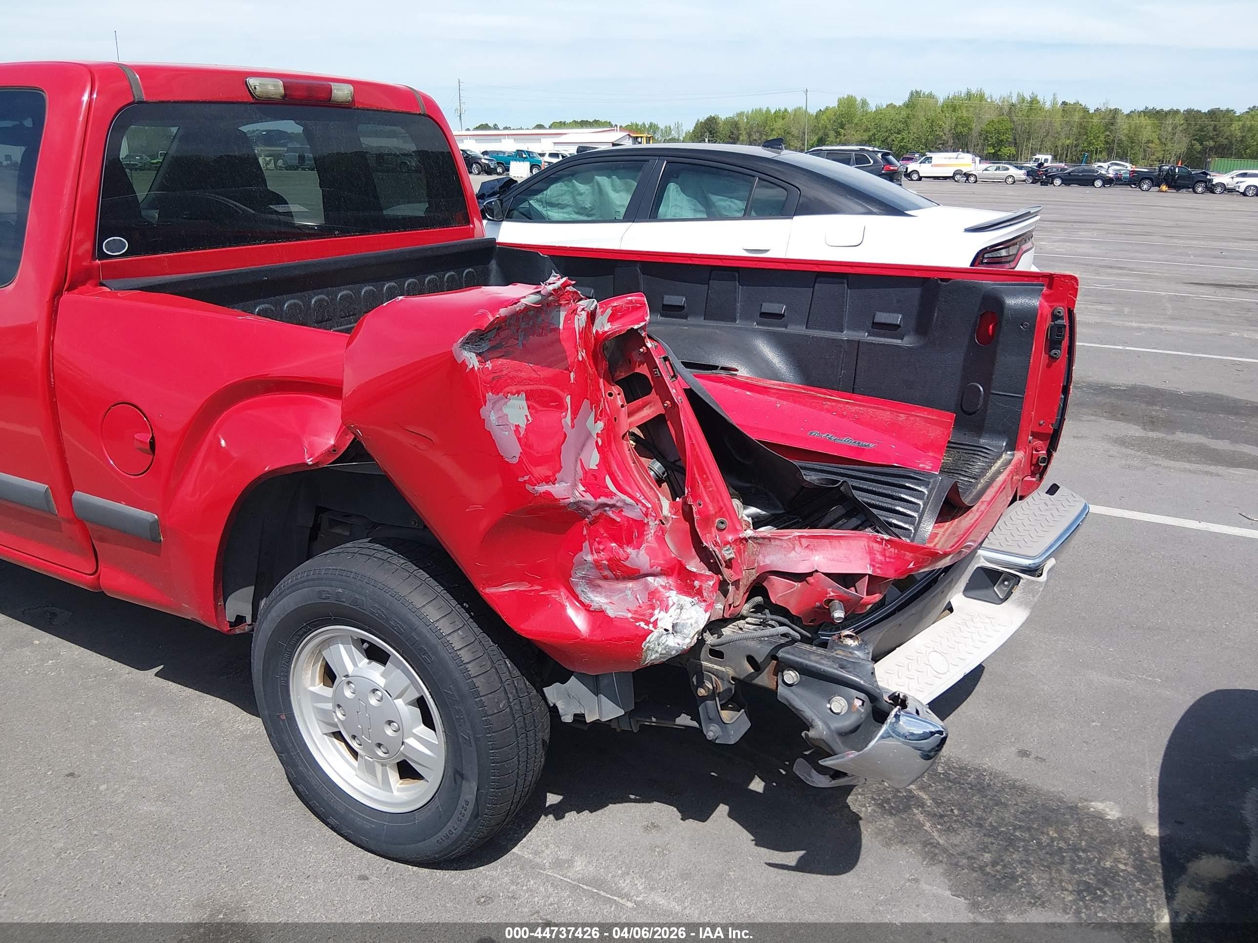 2006 Chevrolet Colorado Lt Red vin: 1GCCS196668309082