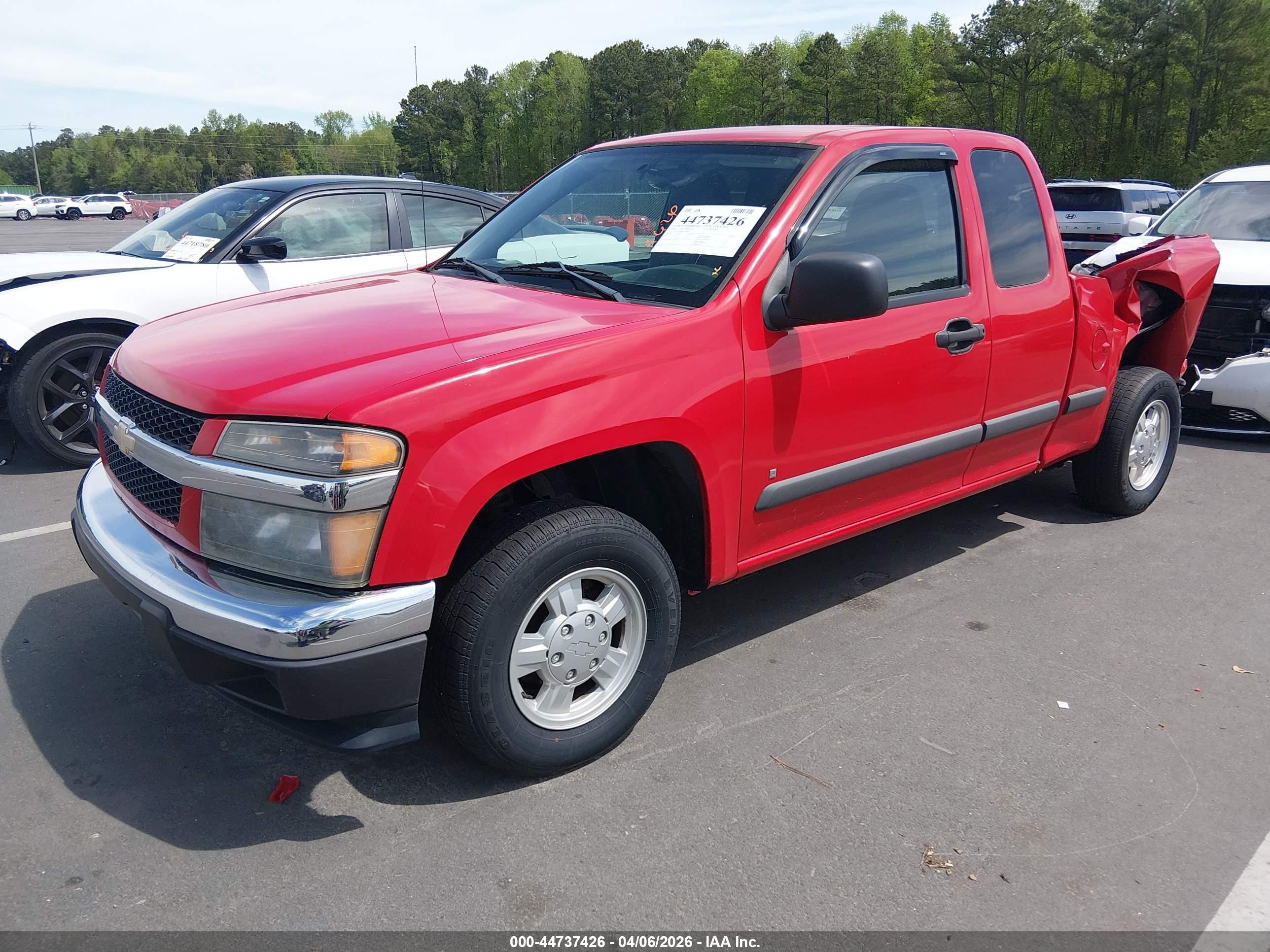 2006 Chevrolet Colorado Lt Red vin: 1GCCS196668309082