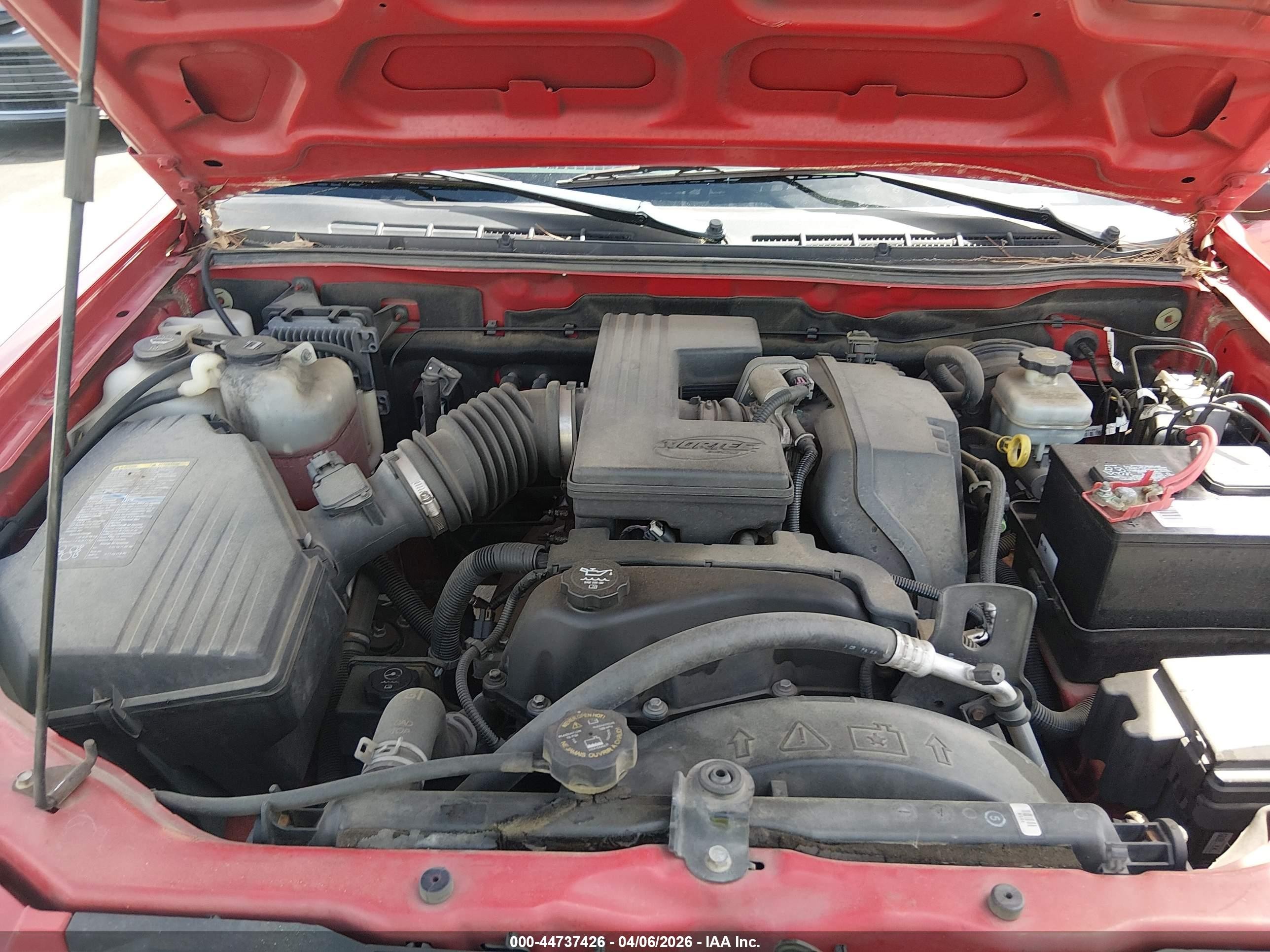 2006 Chevrolet Colorado Lt Red vin: 1GCCS196668309082