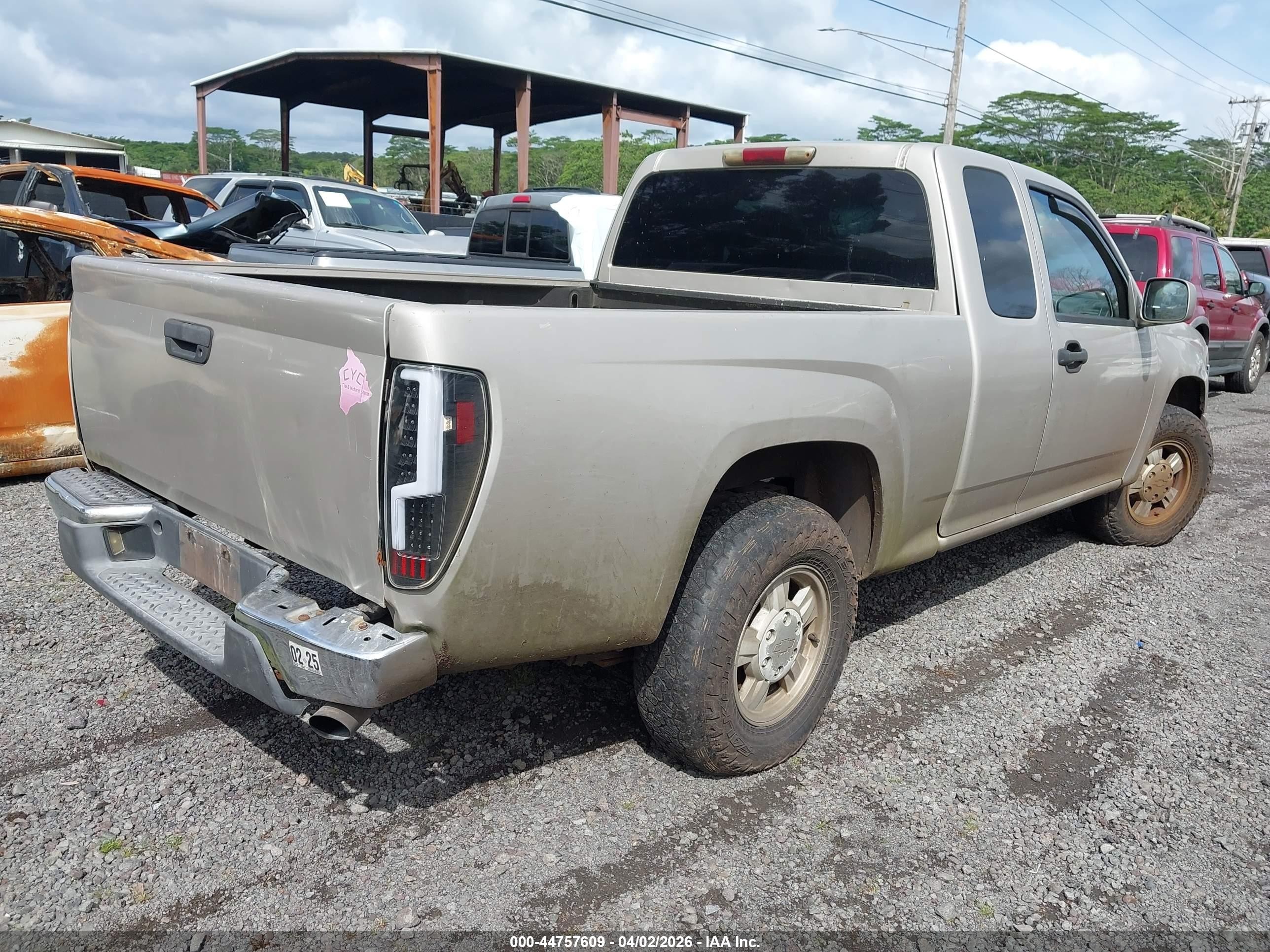 2004 Chevrolet Colorado Ls Gold vin: 1GCCS196748153731