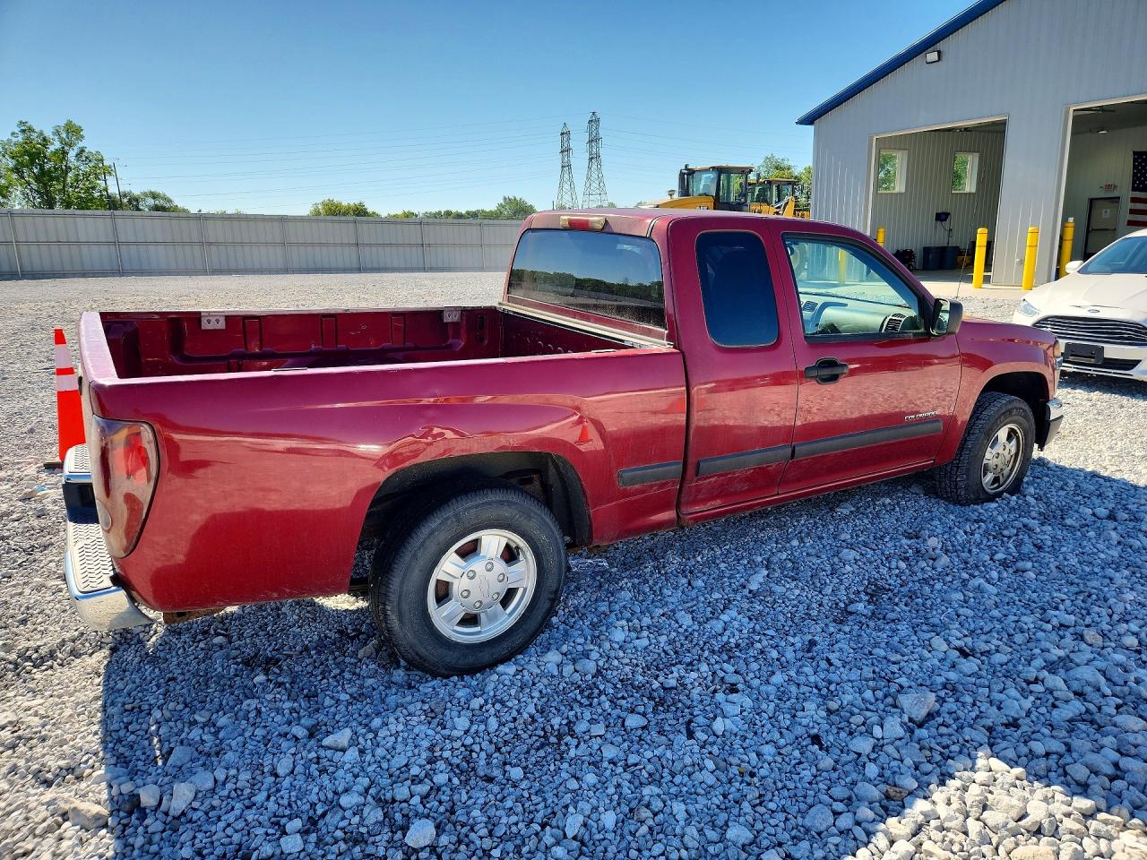 2005 Chevrolet Colorado Red vin: 1GCCS196758196709