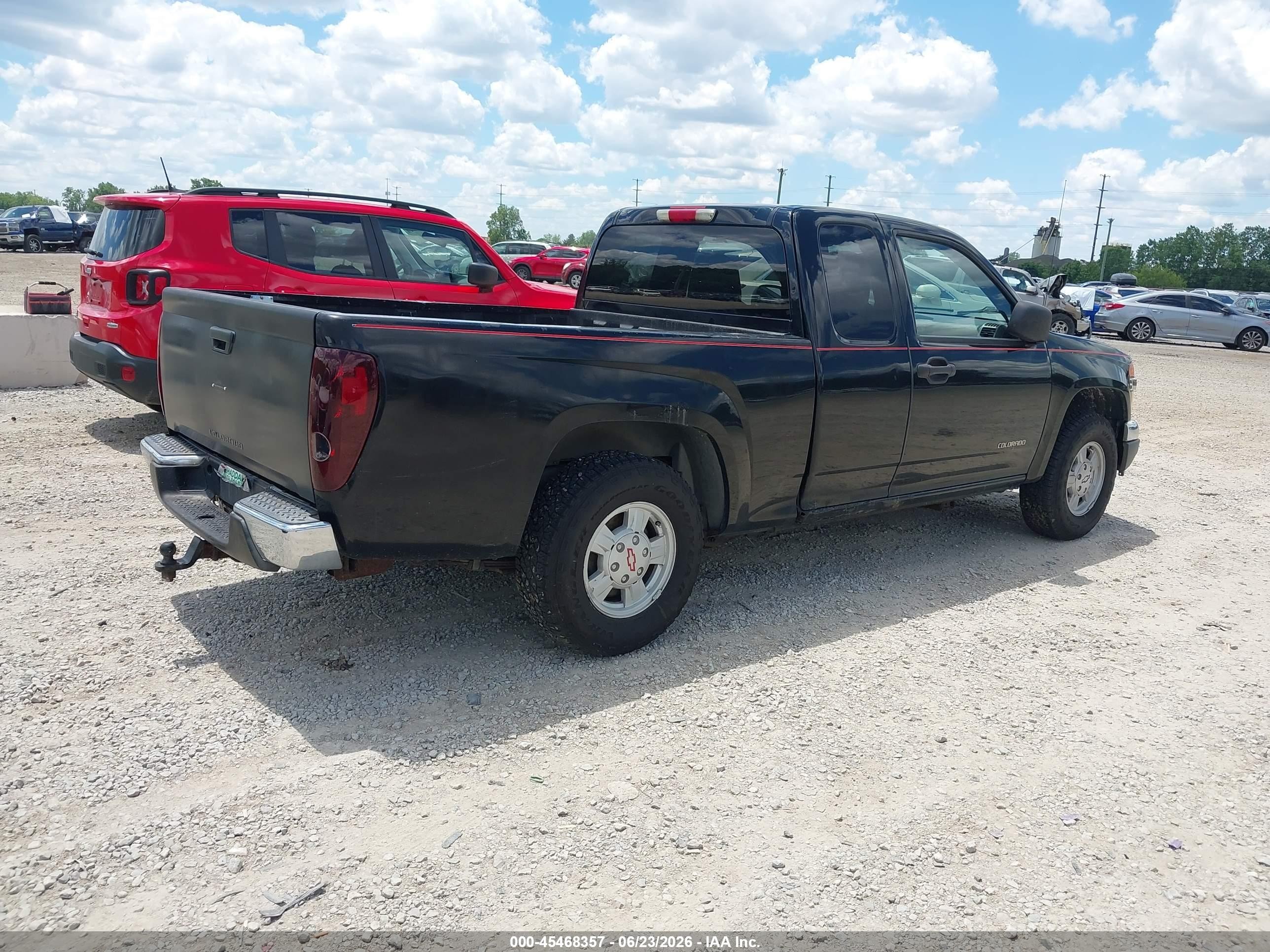 2004 Chevrolet Colorado   Black vin: 1GCCS196848123461