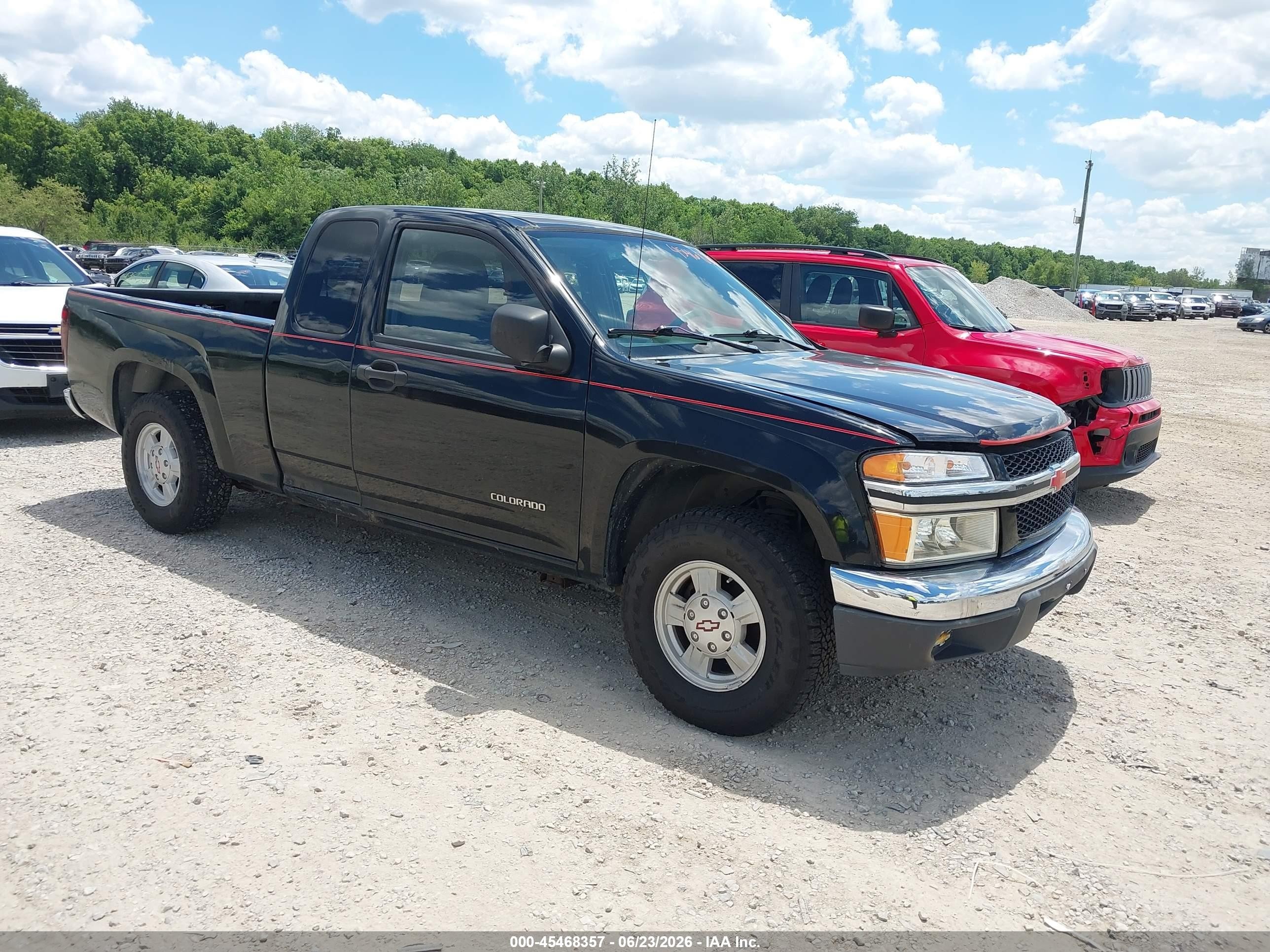 2004 Chevrolet Colorado   Black vin: 1GCCS196848123461