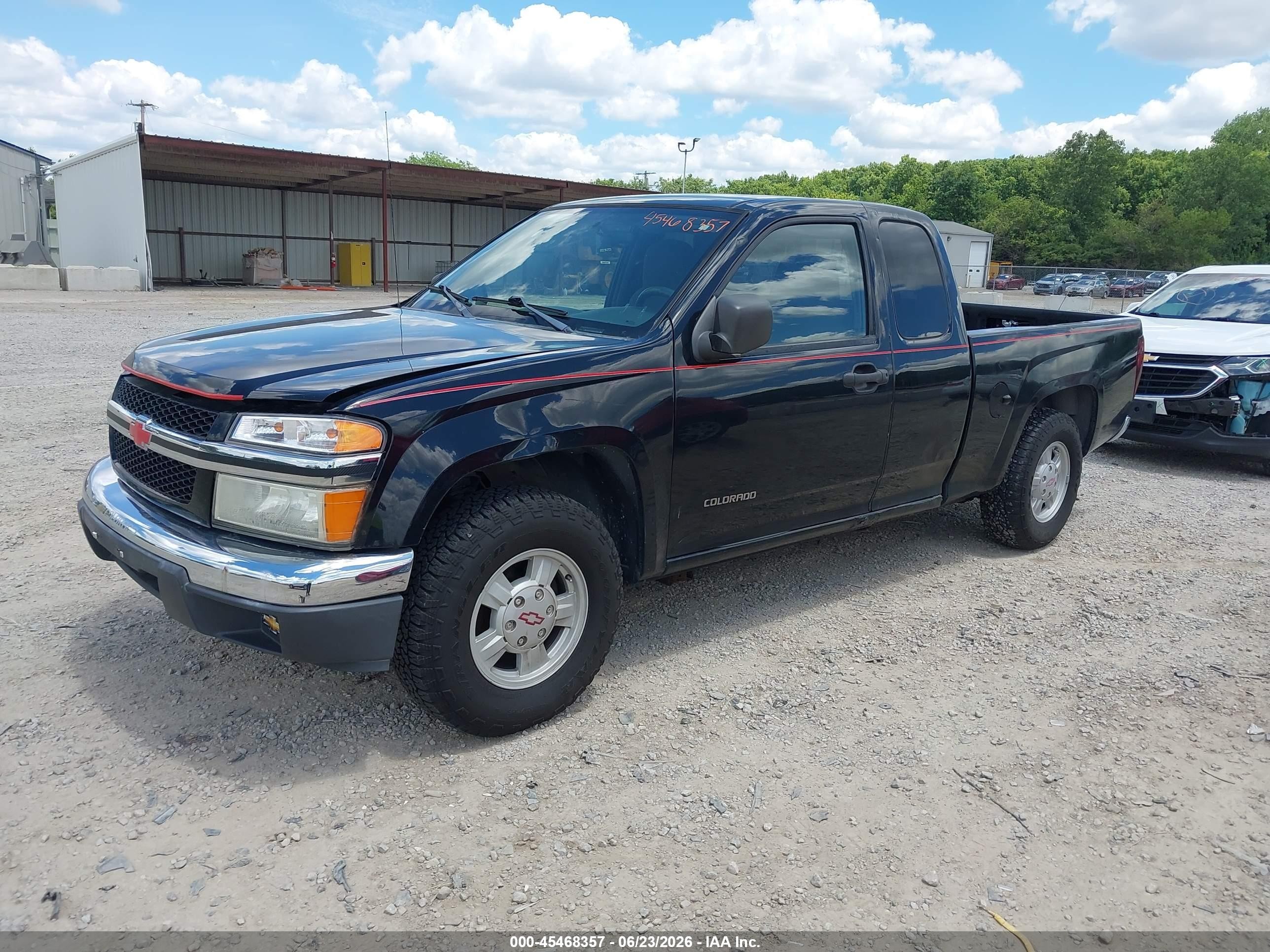 2004 Chevrolet Colorado   Black vin: 1GCCS196848123461