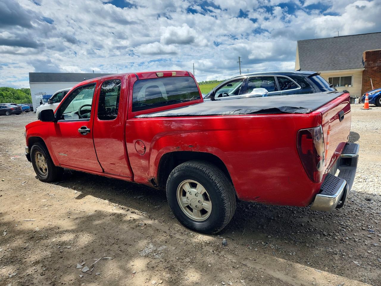 2004 Chevrolet Colorado Красный vin: 1GCCS196948192448