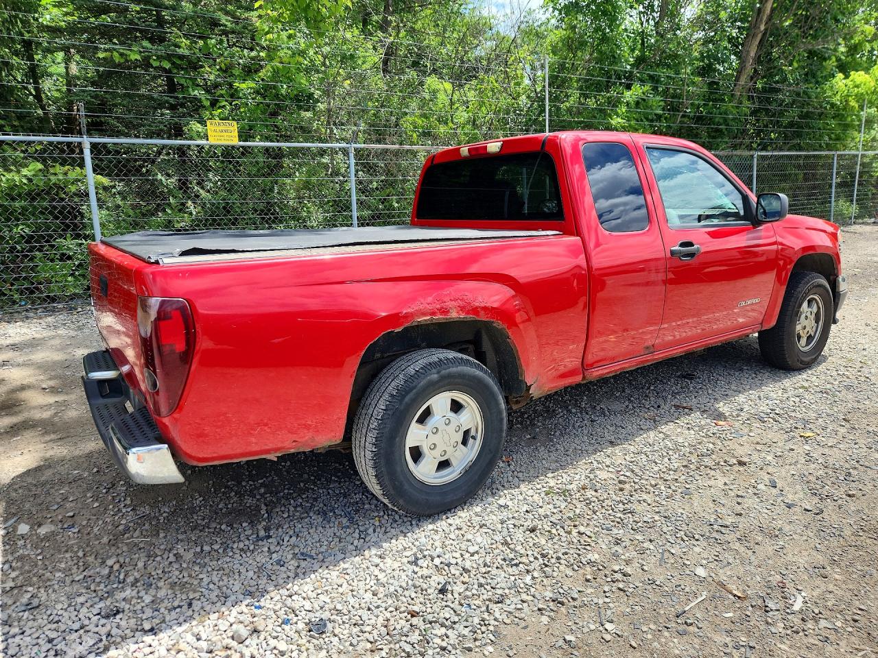 2004 Chevrolet Colorado Красный vin: 1GCCS196948192448