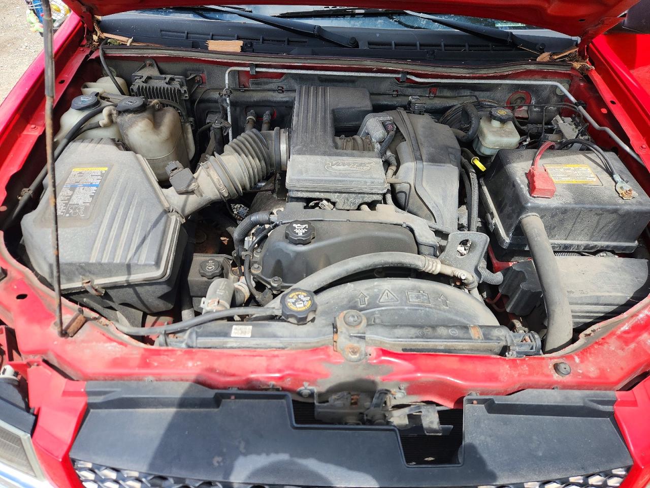 2004 Chevrolet Colorado Красный vin: 1GCCS196948192448