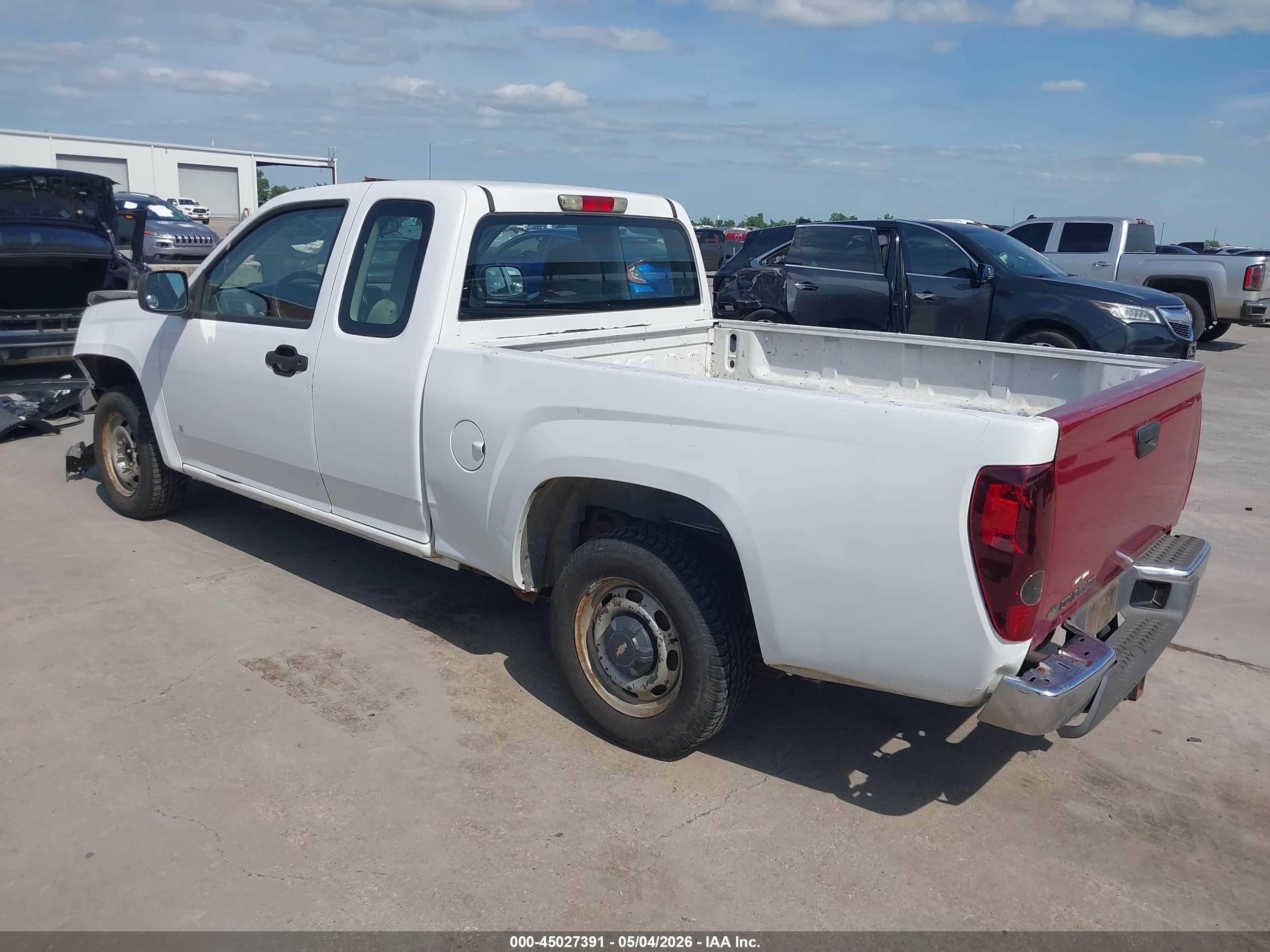 2006 Chevrolet Colorado Work Truck White vin: 1GCCS196968309996