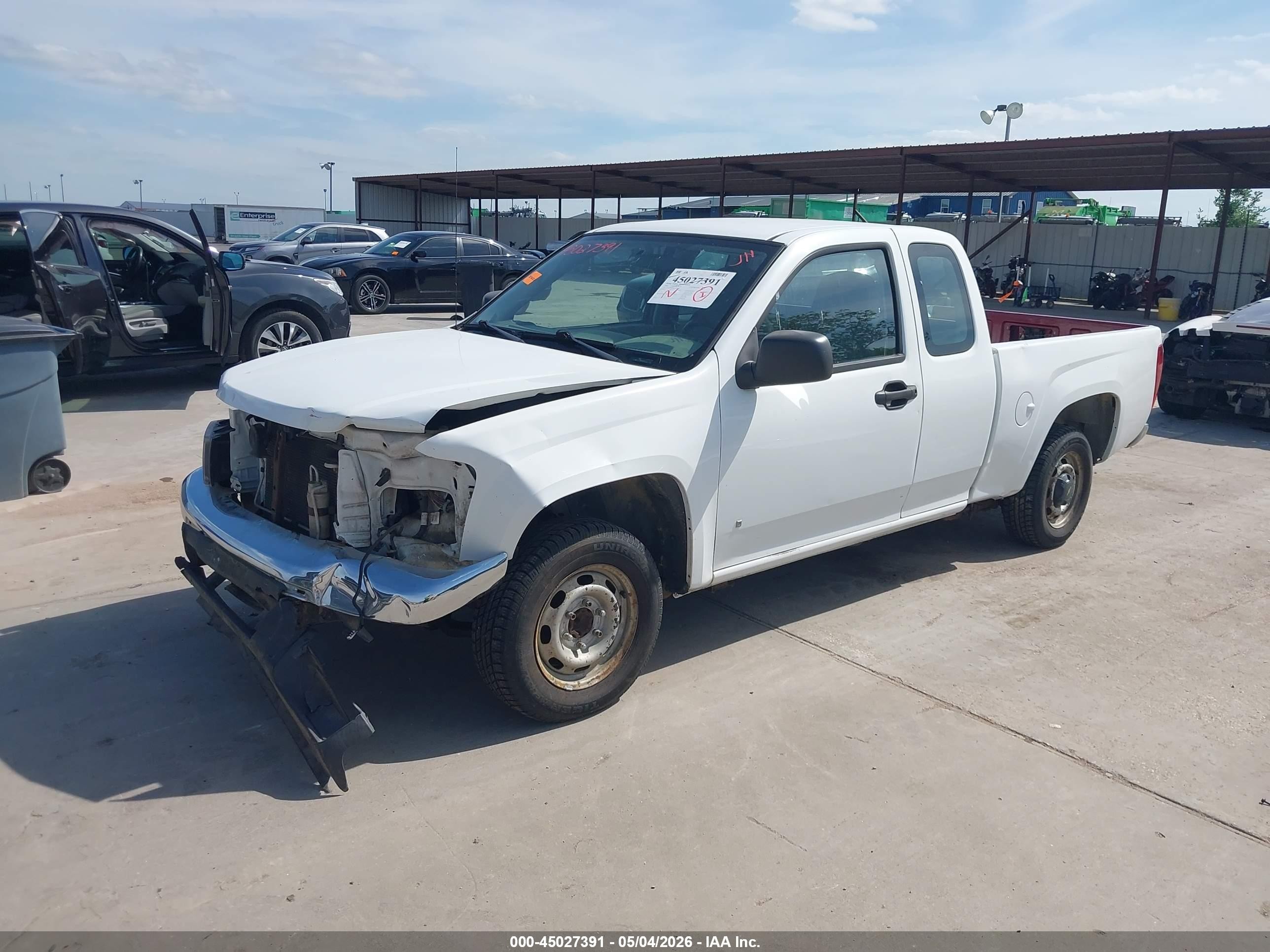 2006 Chevrolet Colorado Work Truck White vin: 1GCCS196968309996