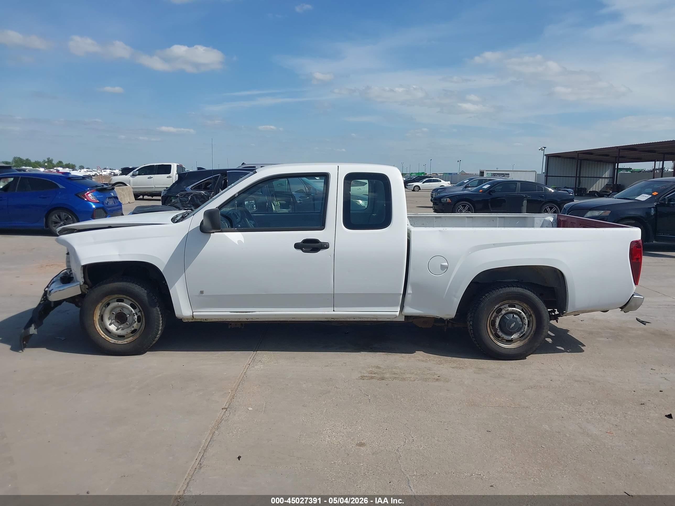 2006 Chevrolet Colorado Work Truck White vin: 1GCCS196968309996