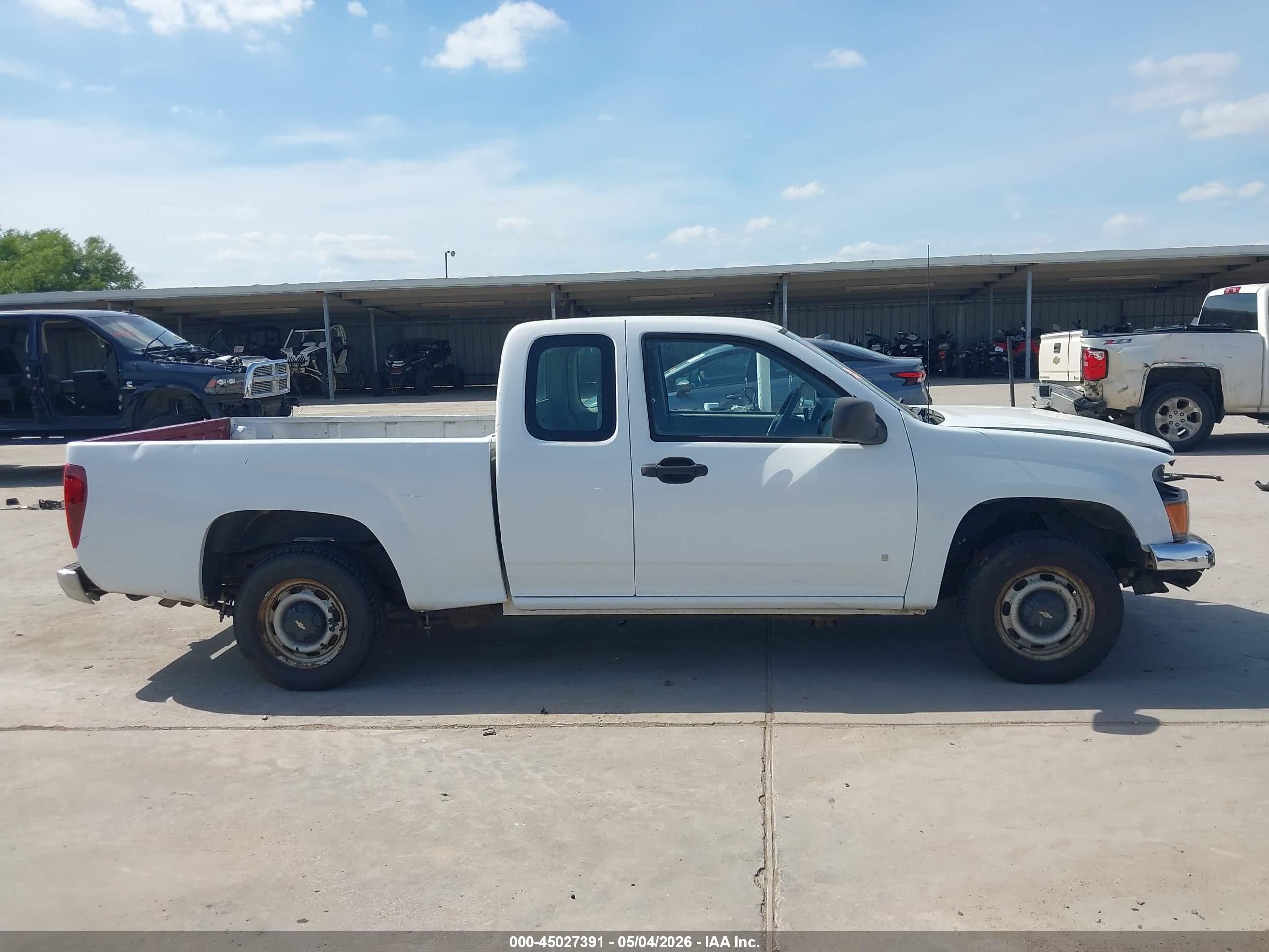 2006 Chevrolet Colorado Work Truck White vin: 1GCCS196968309996