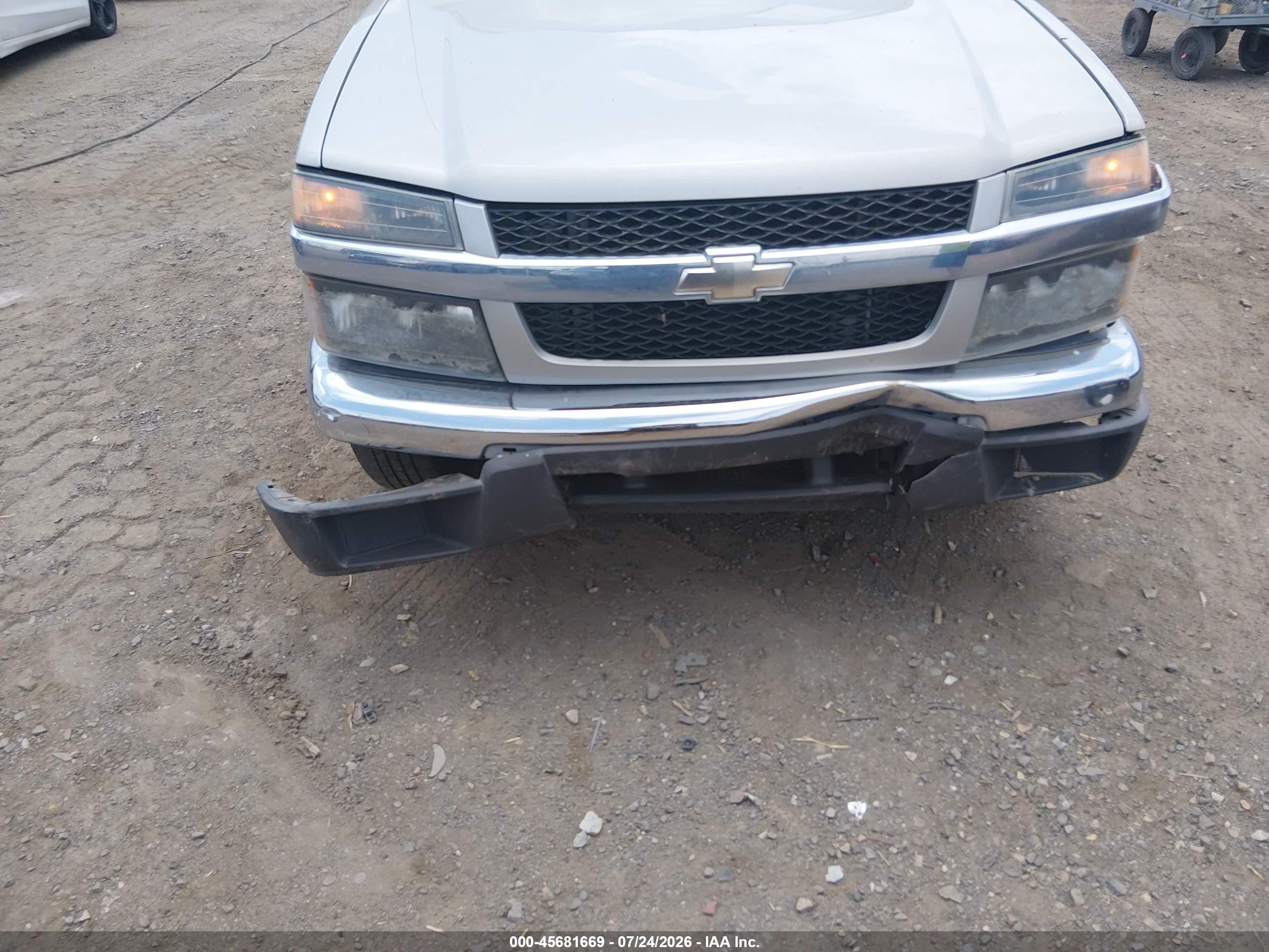 2005 Chevrolet Colorado Ls Beige vin: 1GCCS196X58118019