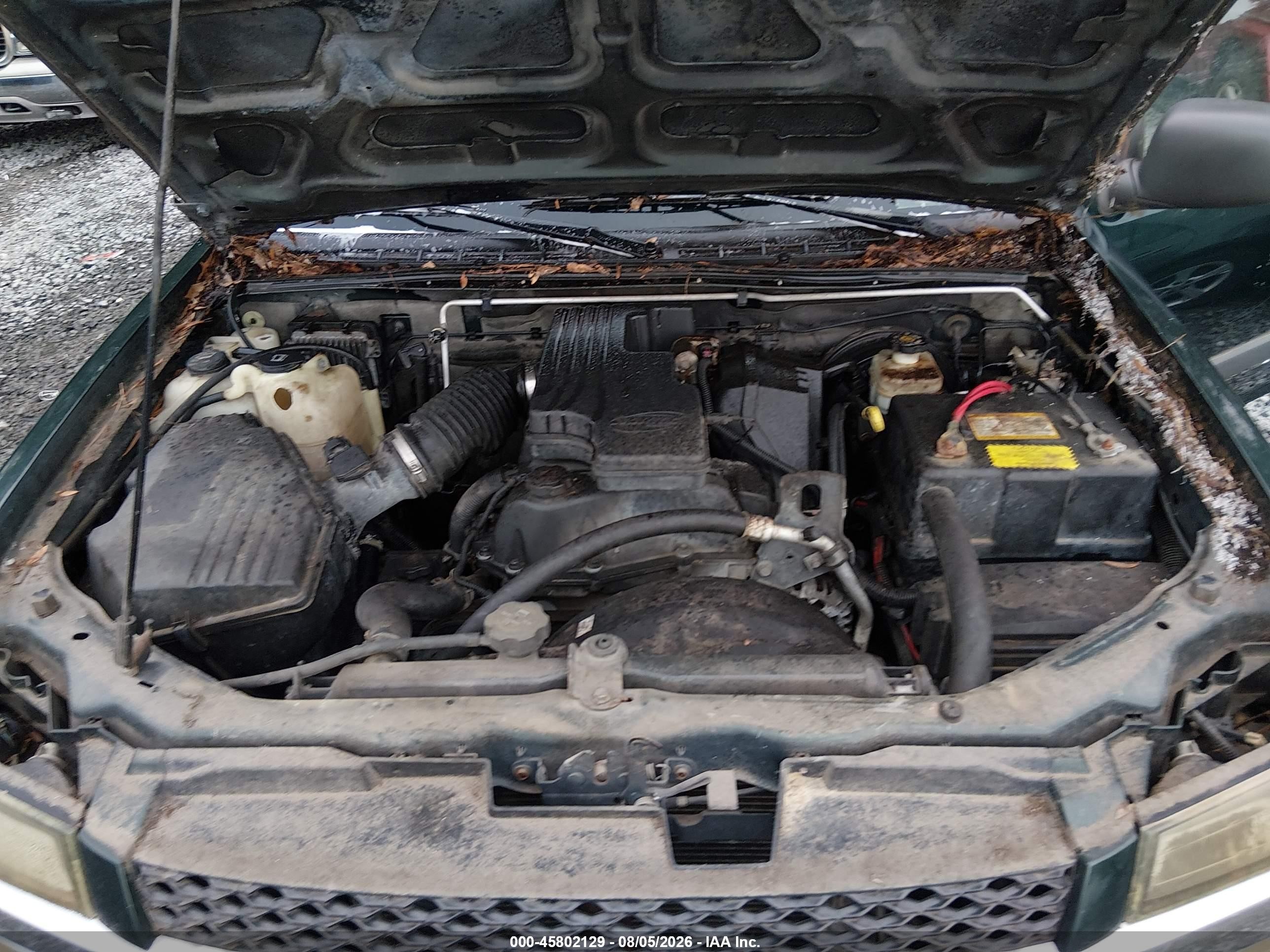 2005 Chevrolet Colorado Ls Green vin: 1GCCS198058205509