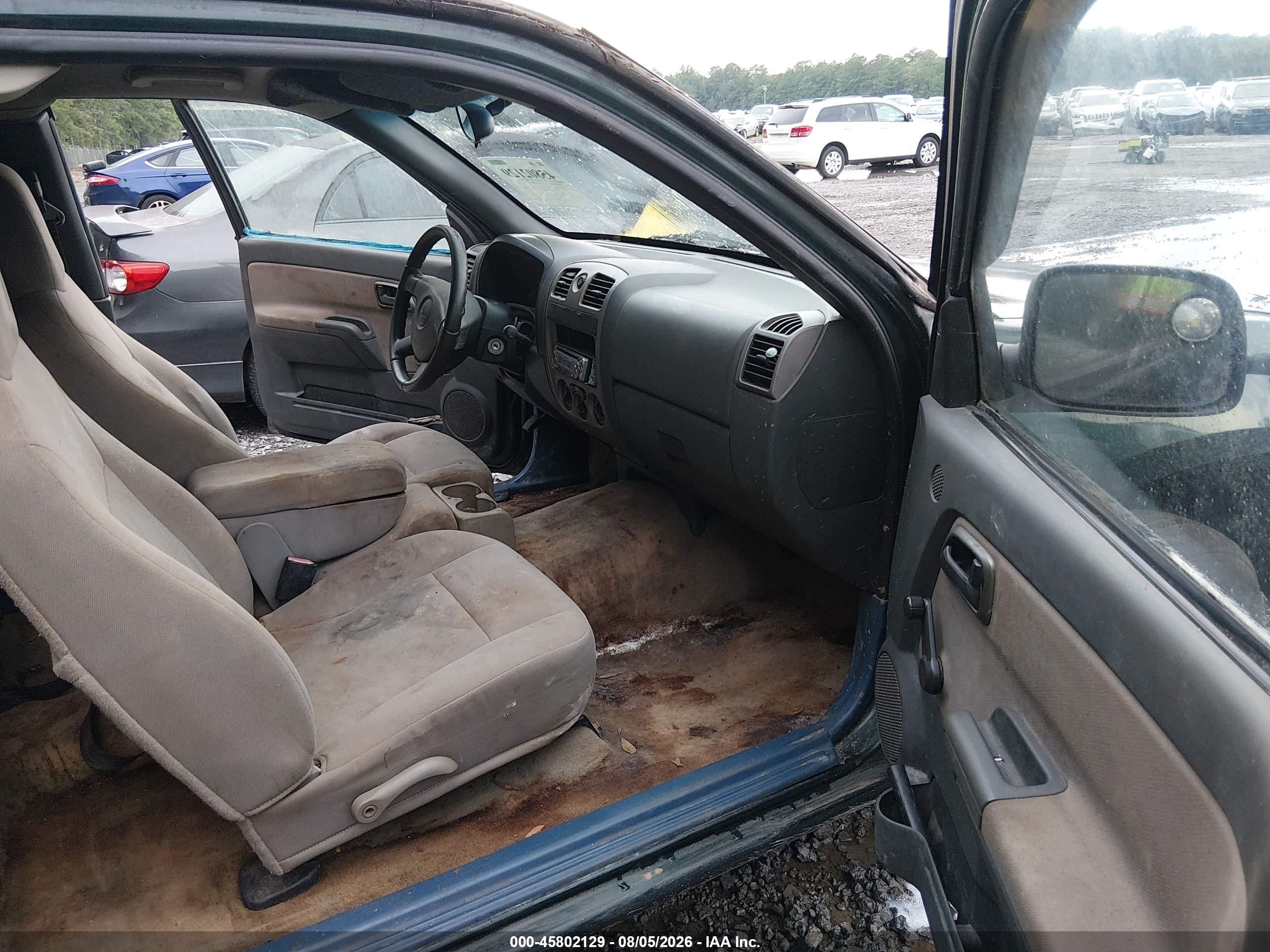 2005 Chevrolet Colorado Ls Green vin: 1GCCS198058205509