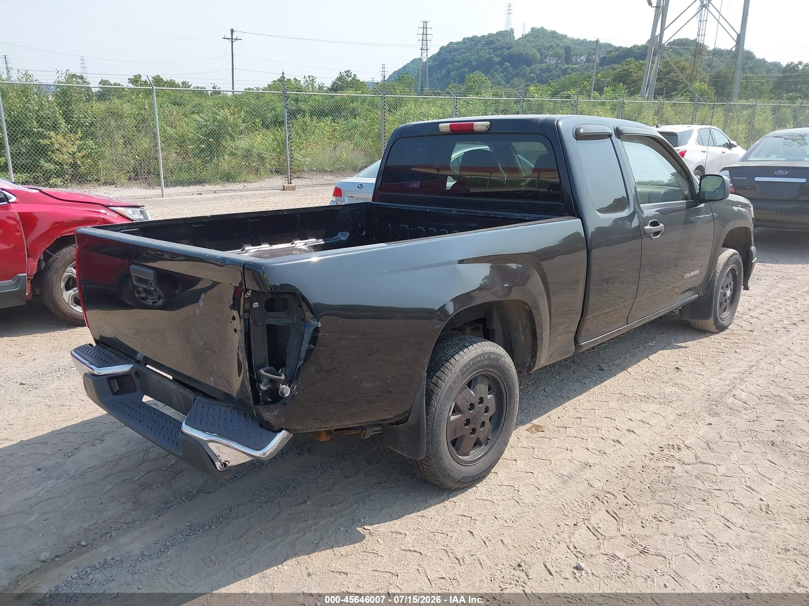 2005 Chevrolet Colorado   Black vin: 1GCCS198158193404