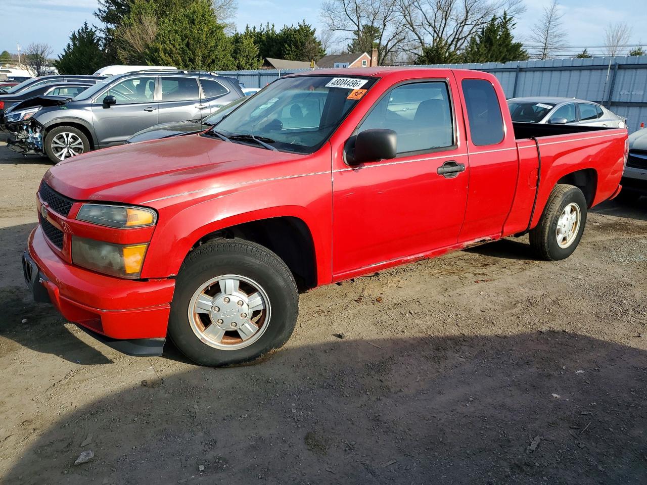 2005 Chevrolet Colorado Red vin: 1GCCS198158260602