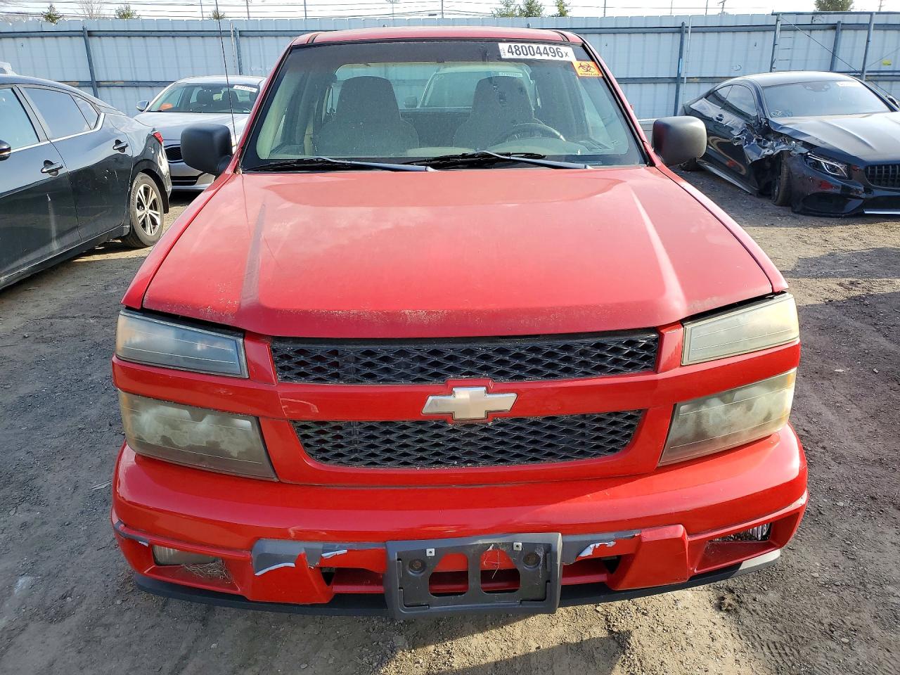 2005 Chevrolet Colorado Red vin: 1GCCS198158260602