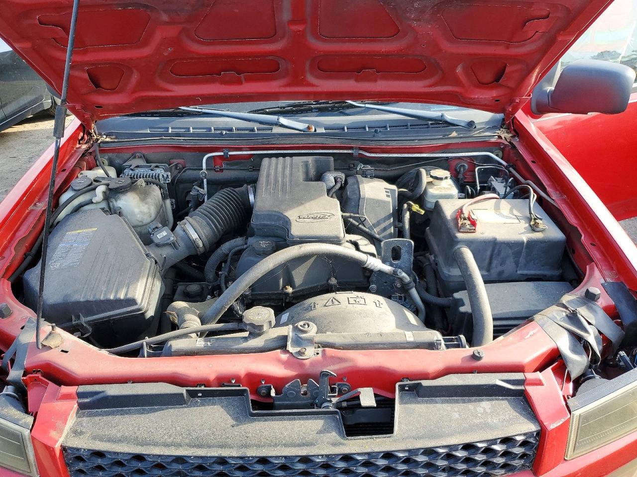 2005 Chevrolet Colorado Red vin: 1GCCS198158260602