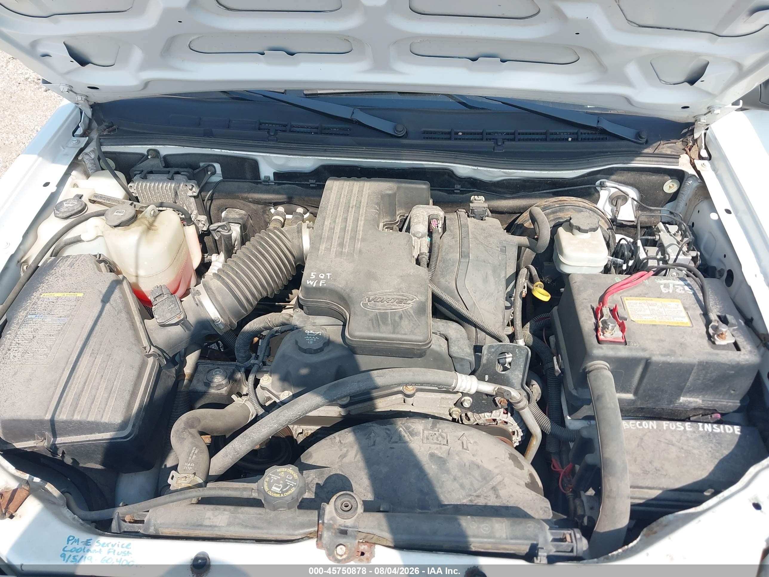 2006 Chevrolet Colorado Lt White vin: 1GCCS198268294100