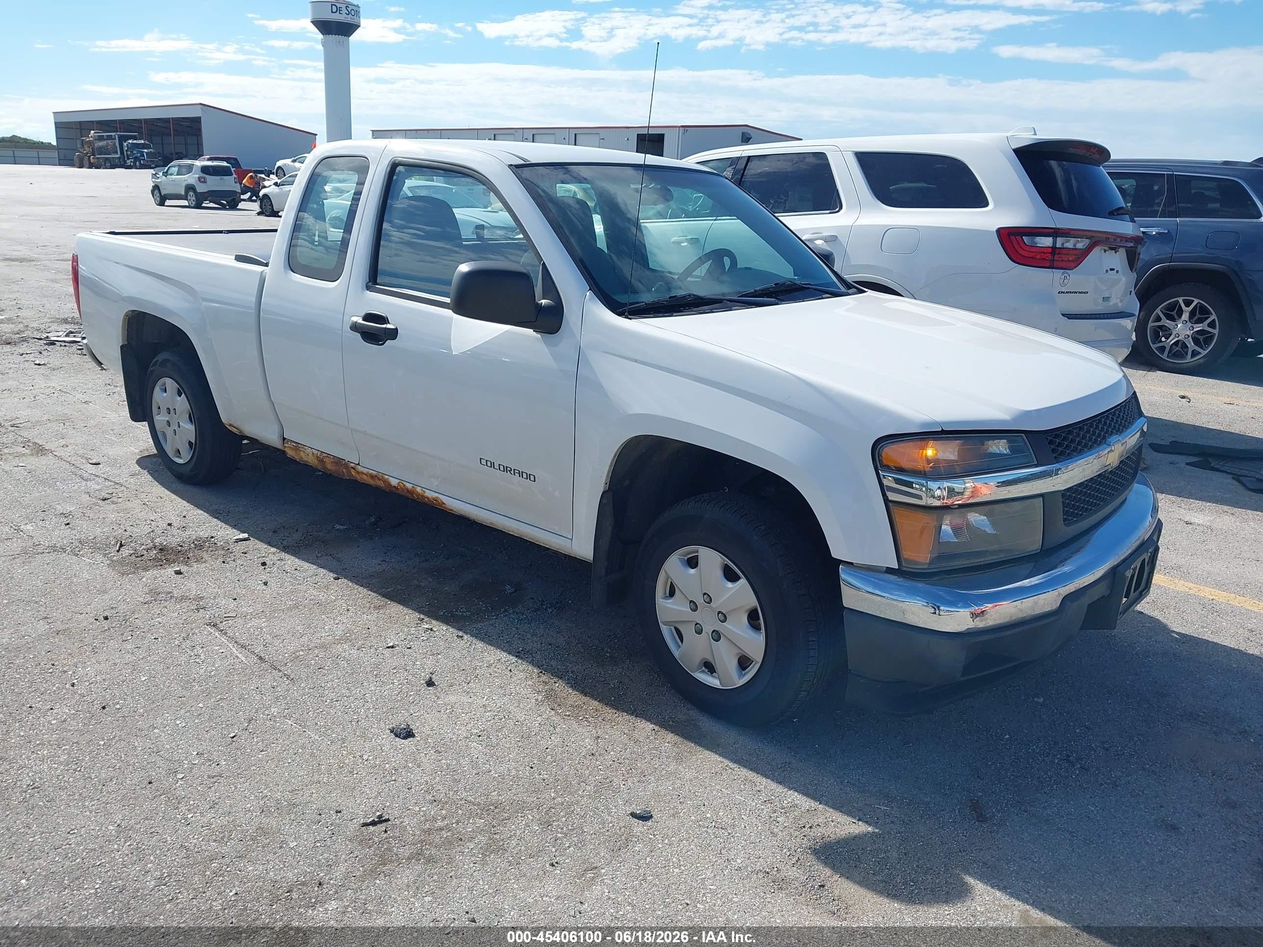 2004 Chevrolet Colorado   White vin: 1GCCS198348186520