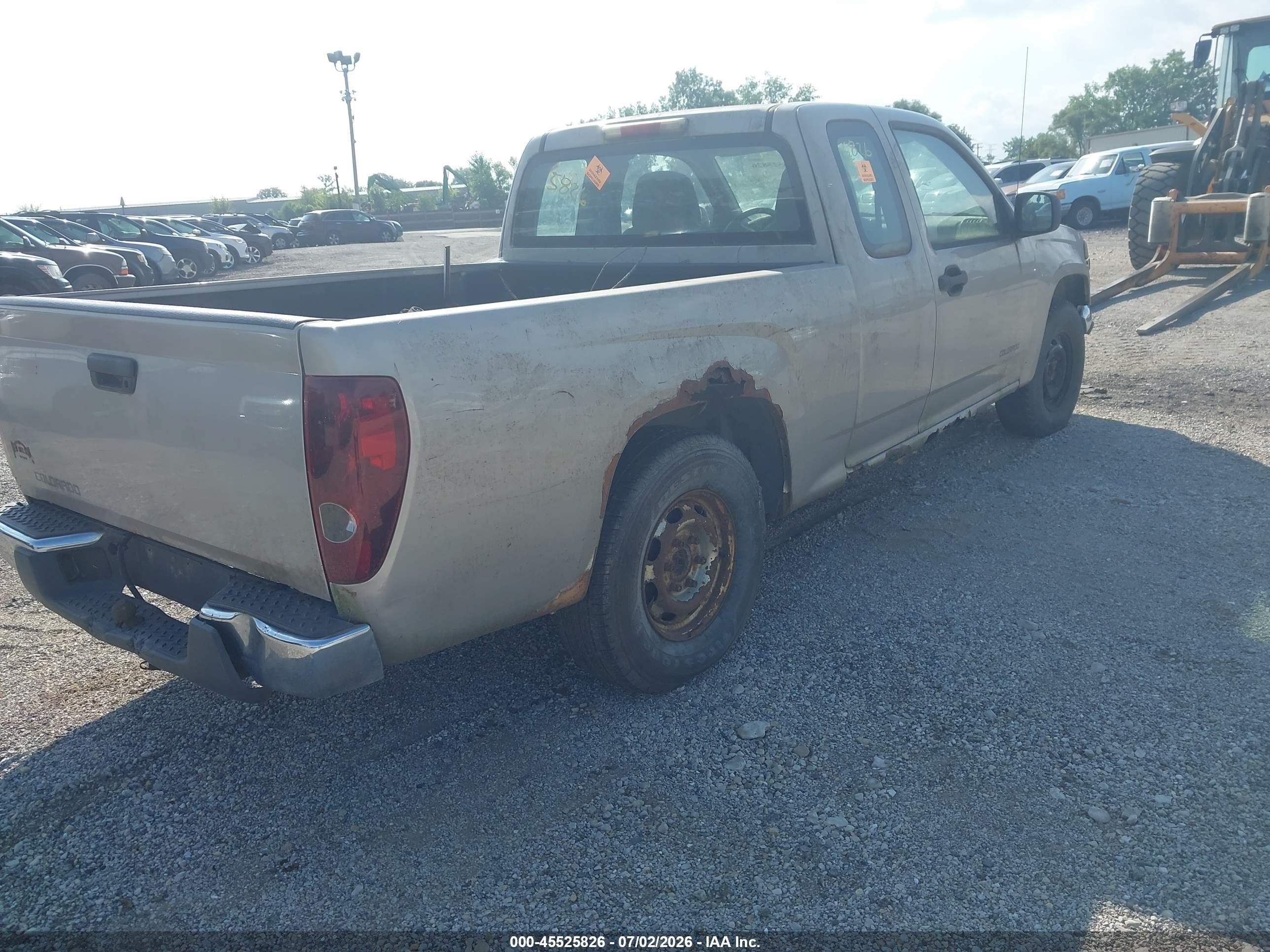 2005 Chevrolet Colorado   Tan vin: 1GCCS198358240349