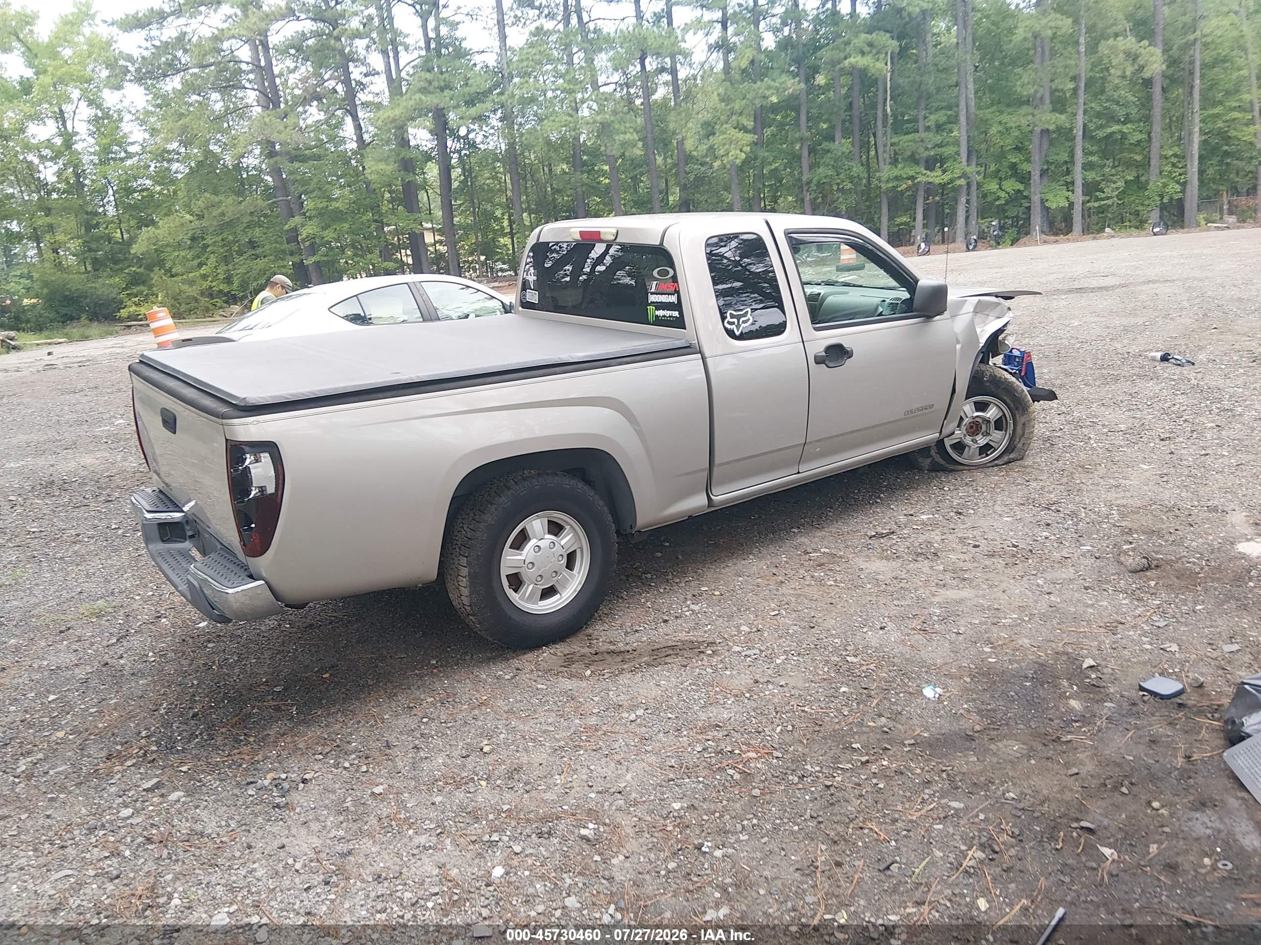 2005 Chevrolet Colorado Ls Серебряный vin: 1GCCS198458152362