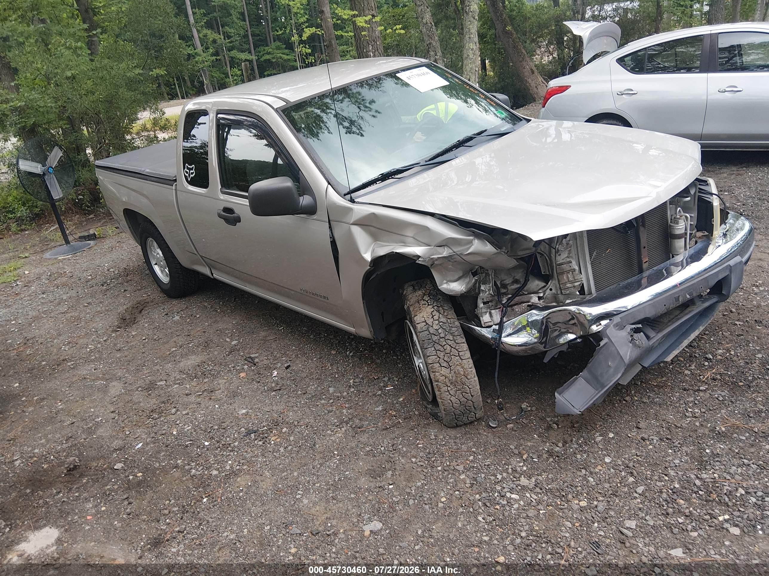 2005 Chevrolet Colorado Ls Серебряный vin: 1GCCS198458152362