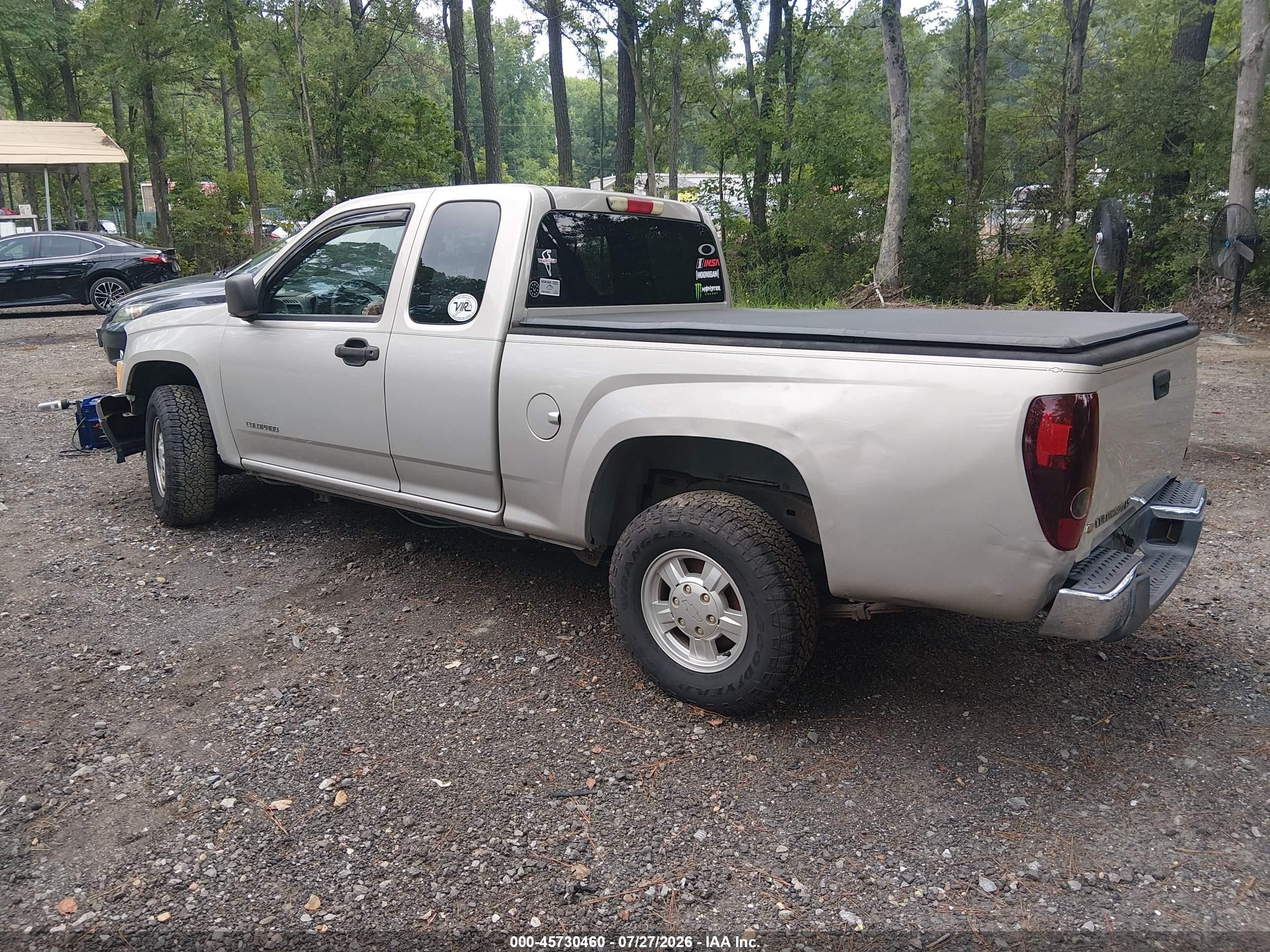 2005 Chevrolet Colorado Ls Серебряный vin: 1GCCS198458152362