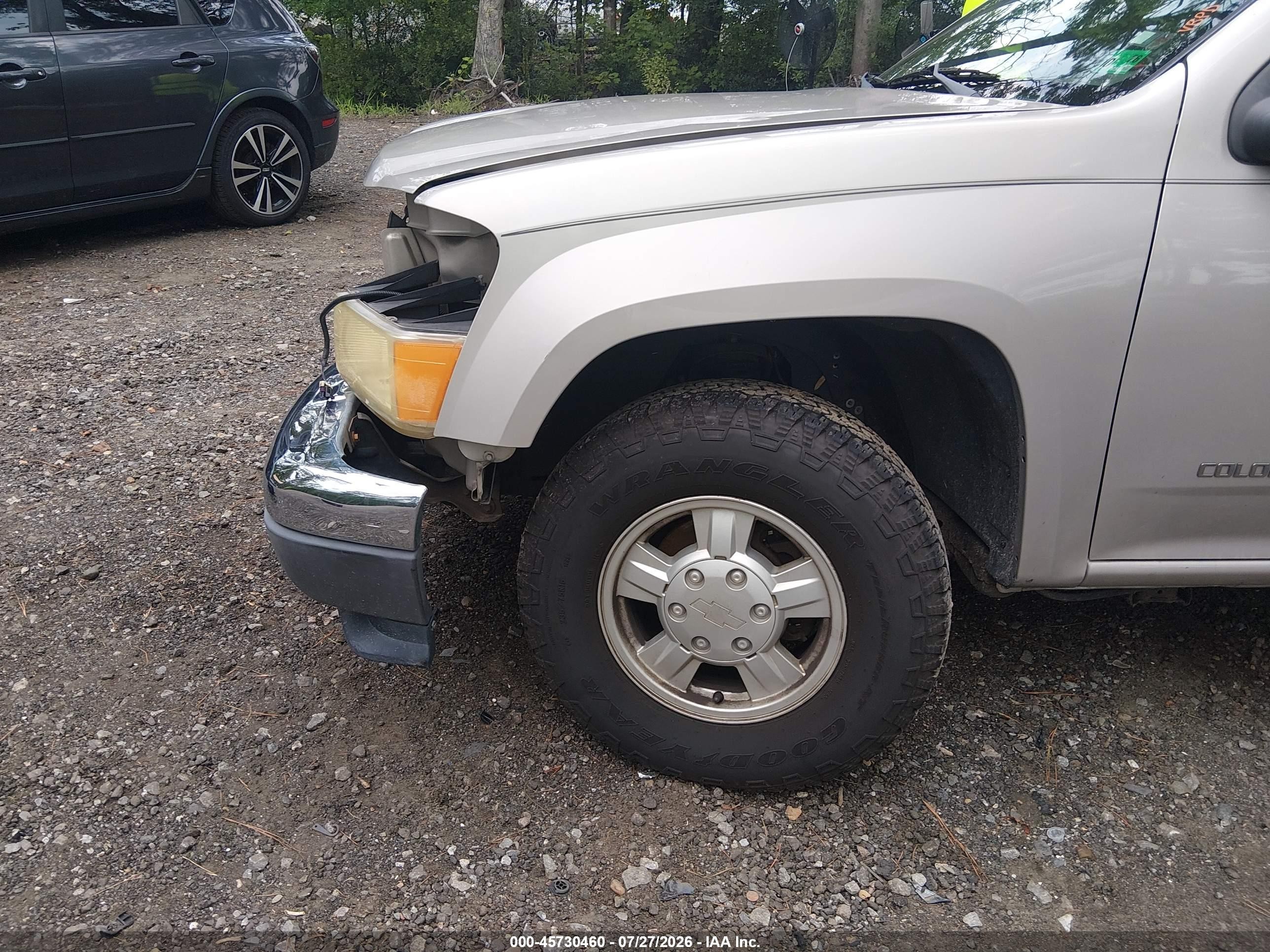 2005 Chevrolet Colorado Ls Серебряный vin: 1GCCS198458152362